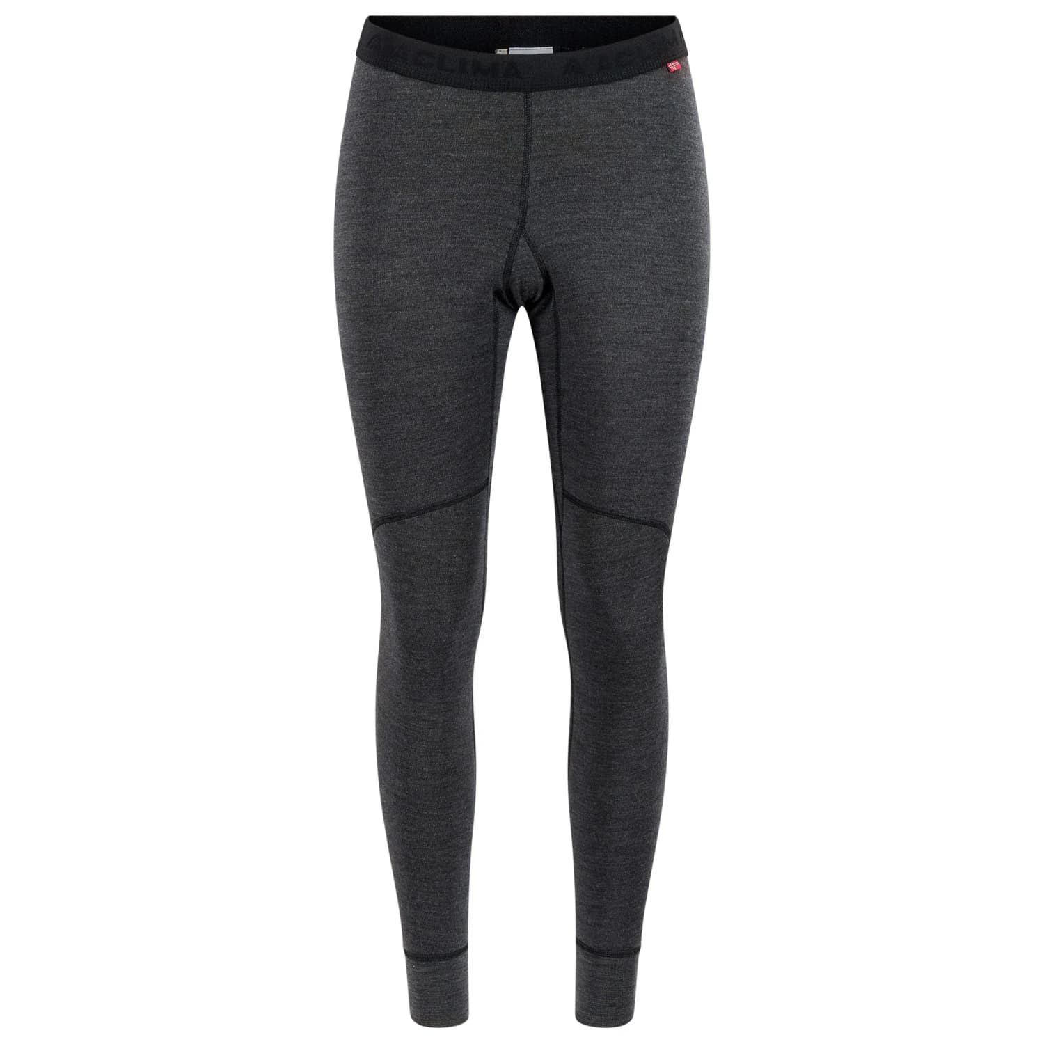 Дамско мериносово термобельо Aclima Women's Doublewool Longs Merino base layer - Marengo / Jet Black