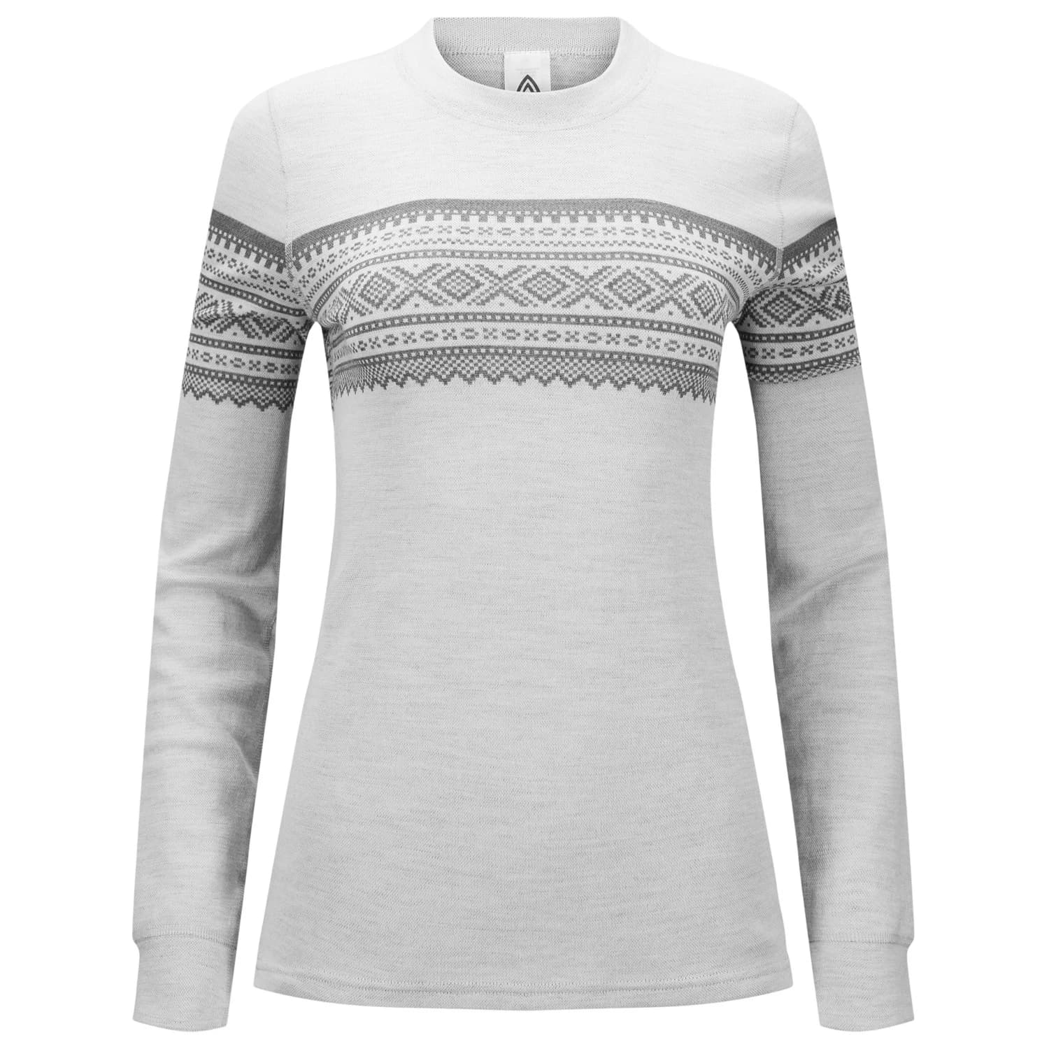 Дамско мериносово термобельо Aclima Women's Marius Crewneck Merino base layer - Gråfjell