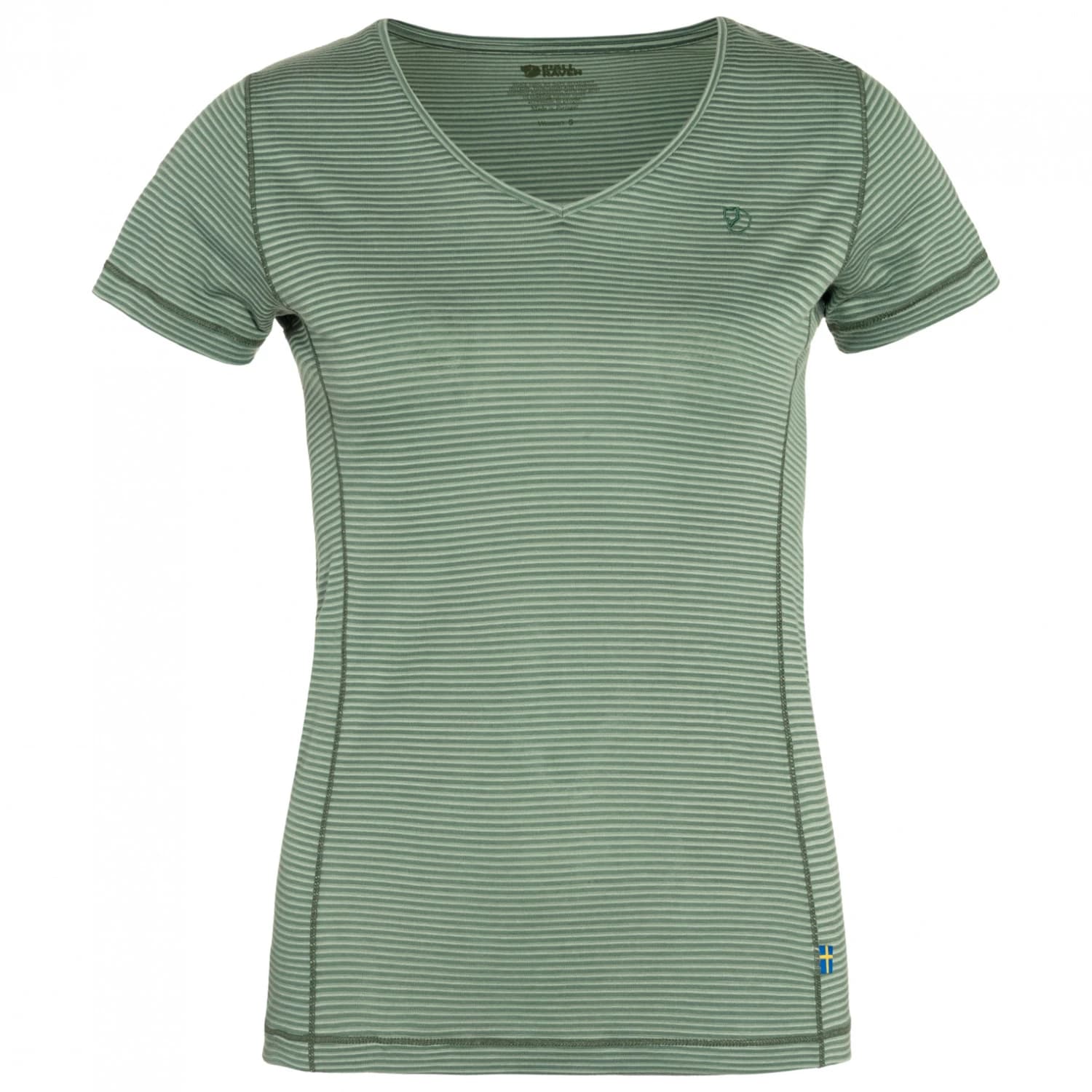 Дамска спортна тениска Fjällräven Women's Abisko Cool T-shirt - Patina Green