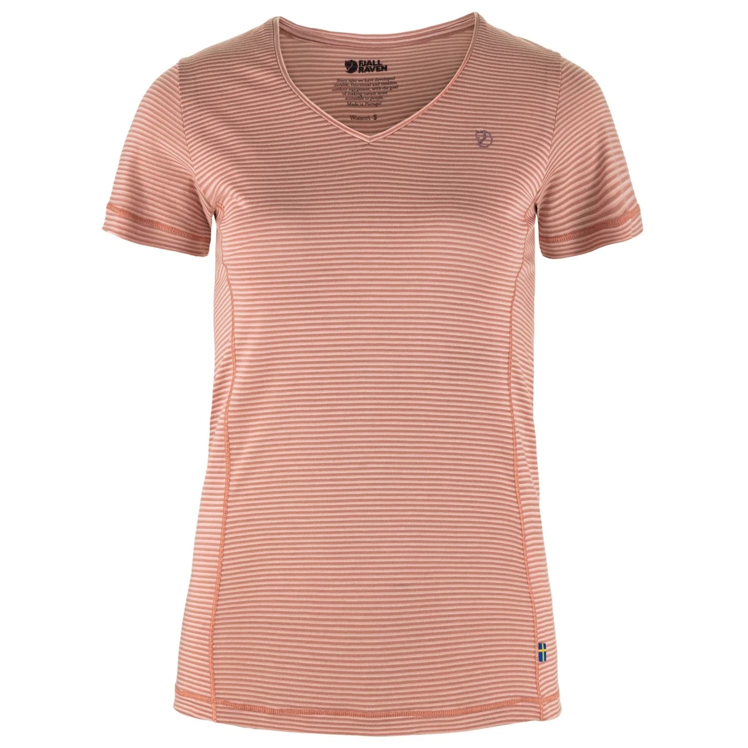 Дамска спортна тениска Fjällräven Women's Abisko Cool T-shirt - Dusty Rose