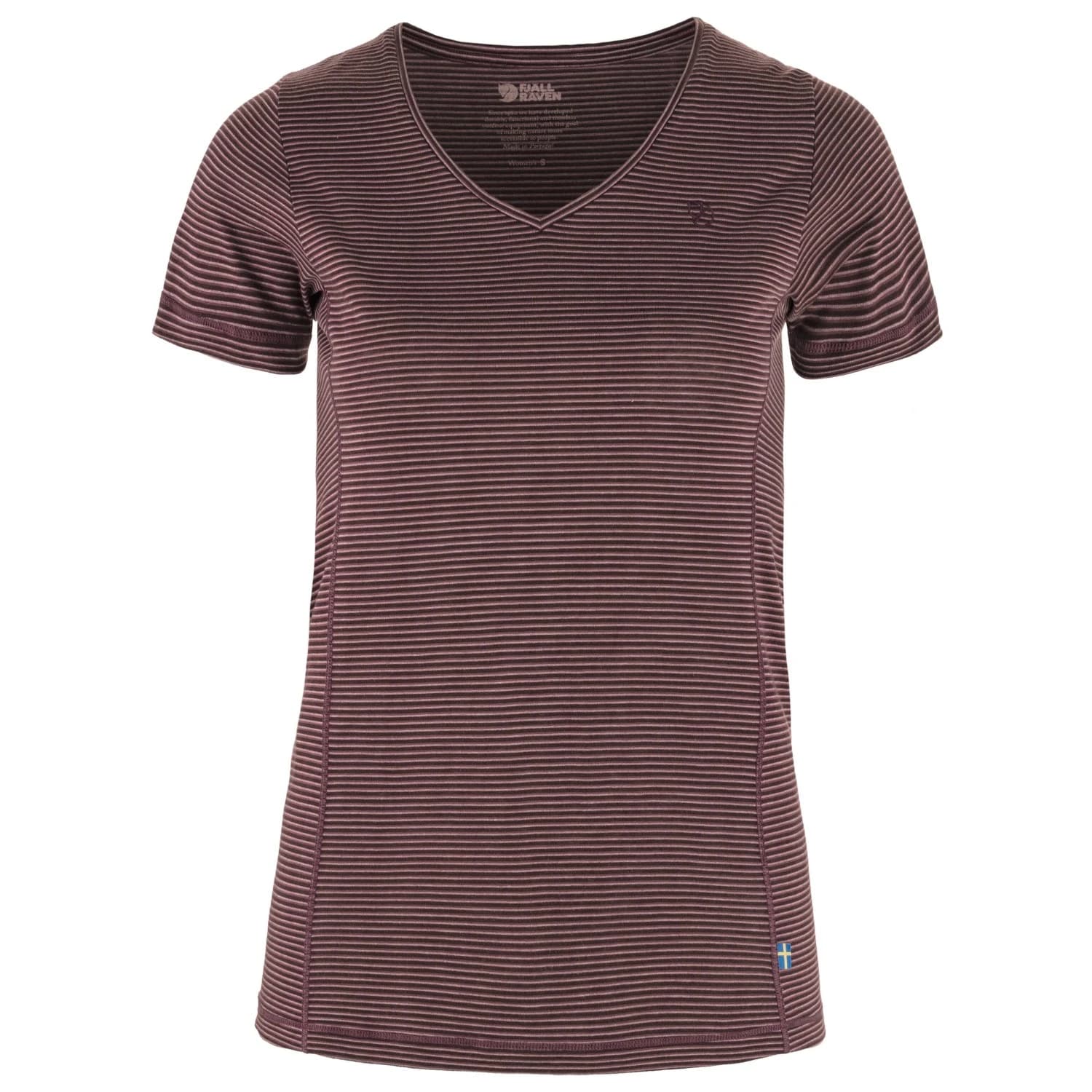 Дамска спортна тениска Fjällräven Women's Abisko Cool T-shirt - Port