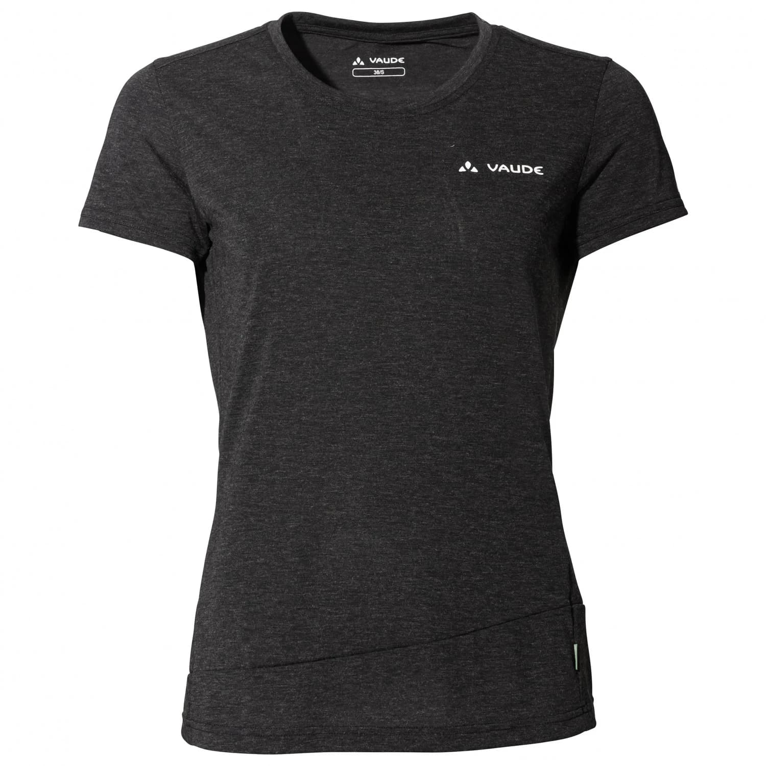 Дамска спортна тениска Vaude Women's Sveit Shirt T-shirt - Black / Black