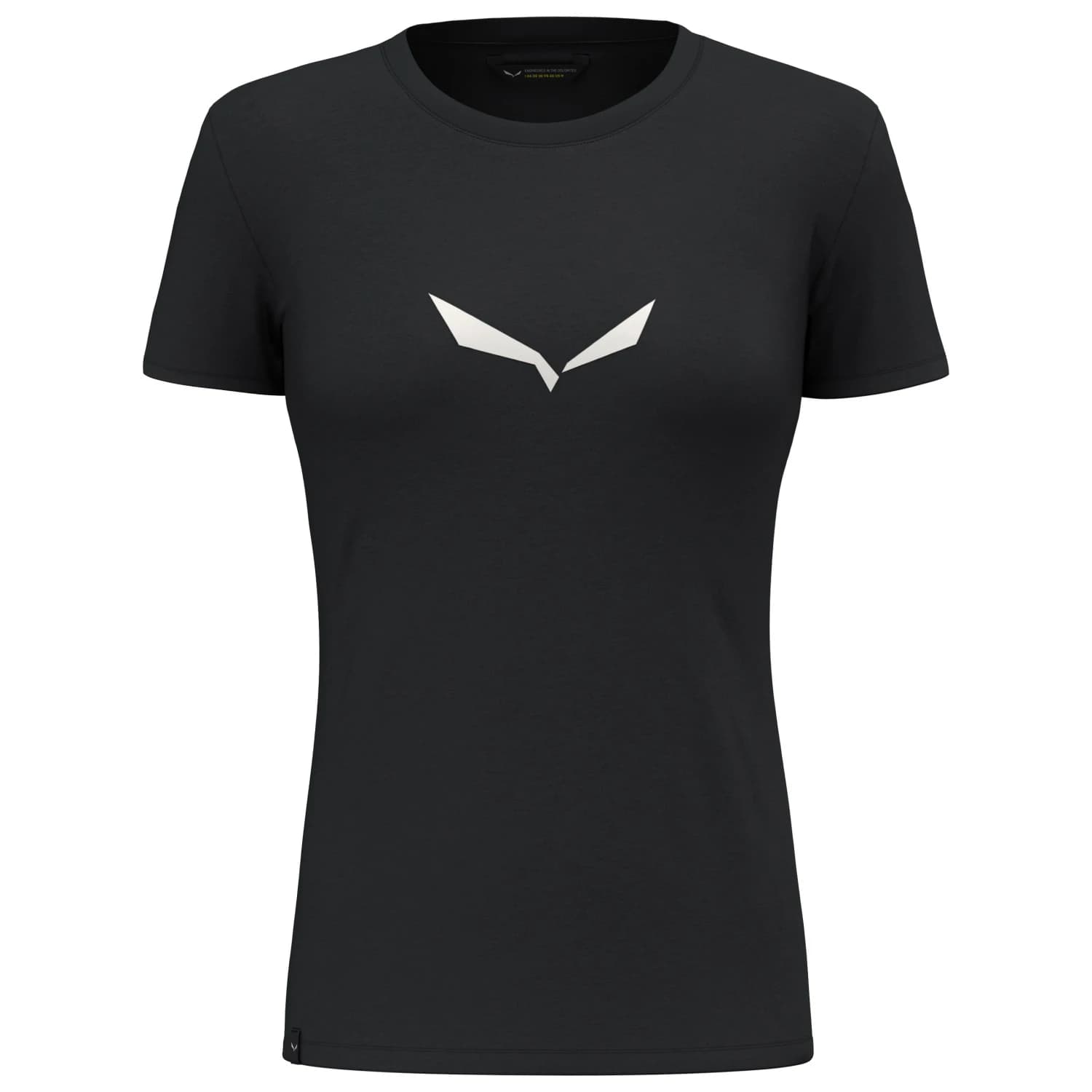 Дамска спортна тениска Salewa Women's Solid Dri-Release S/S Tee T-shirt - Black Out