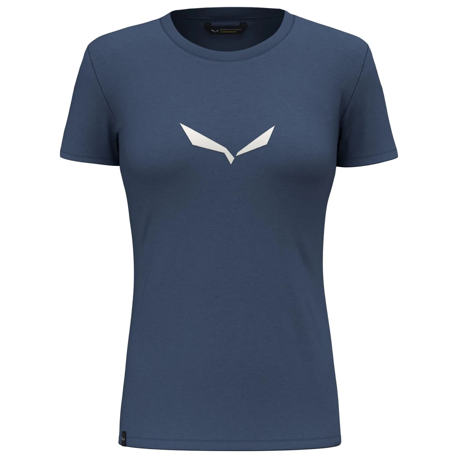 Дамска спортна тениска Salewa Women's Solid Dri-Release S/S Tee T-shirt - Dark Denim