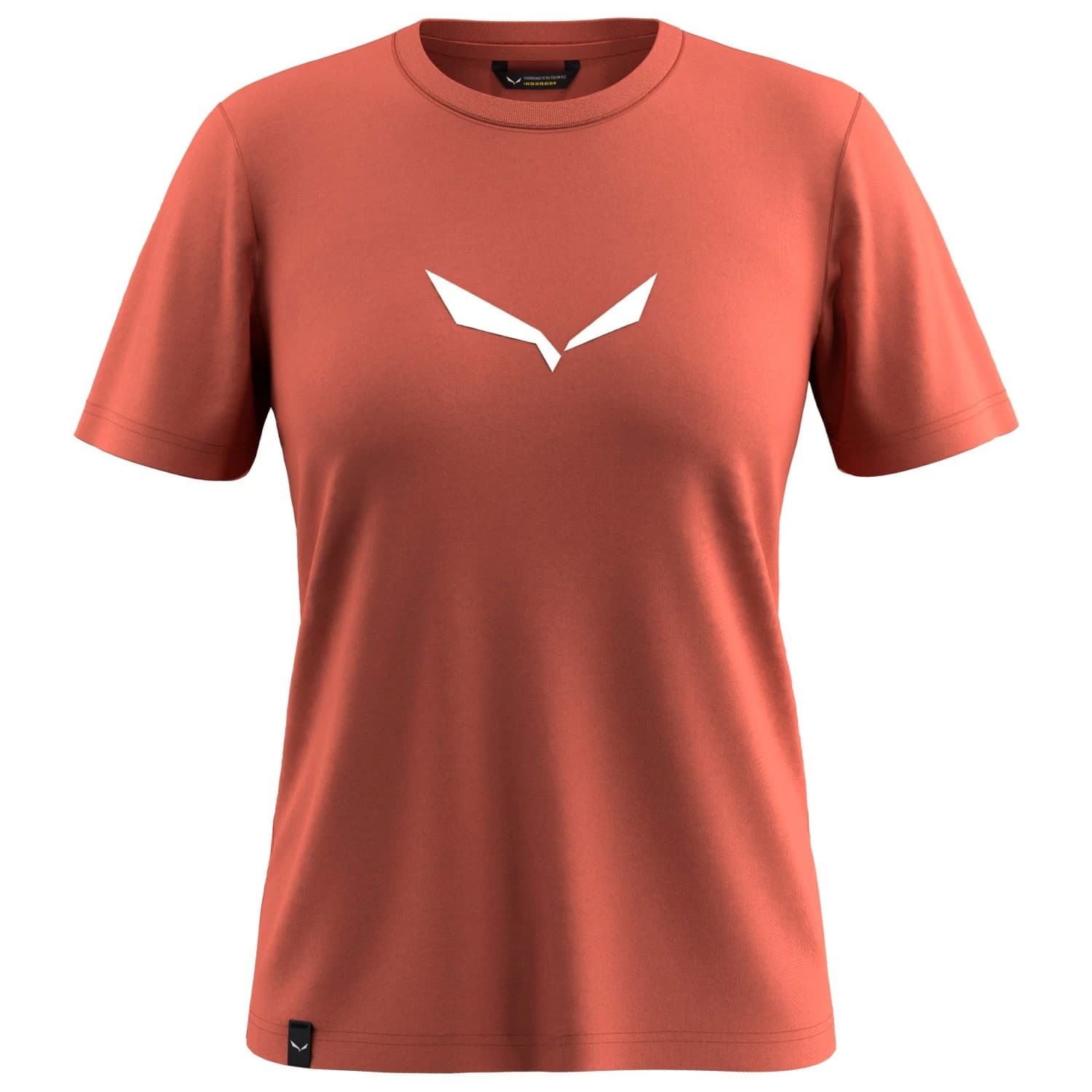 Дамска спортна тениска Salewa Women's Solid Dri-Release S/S Tee T-shirt - Etruscan Red