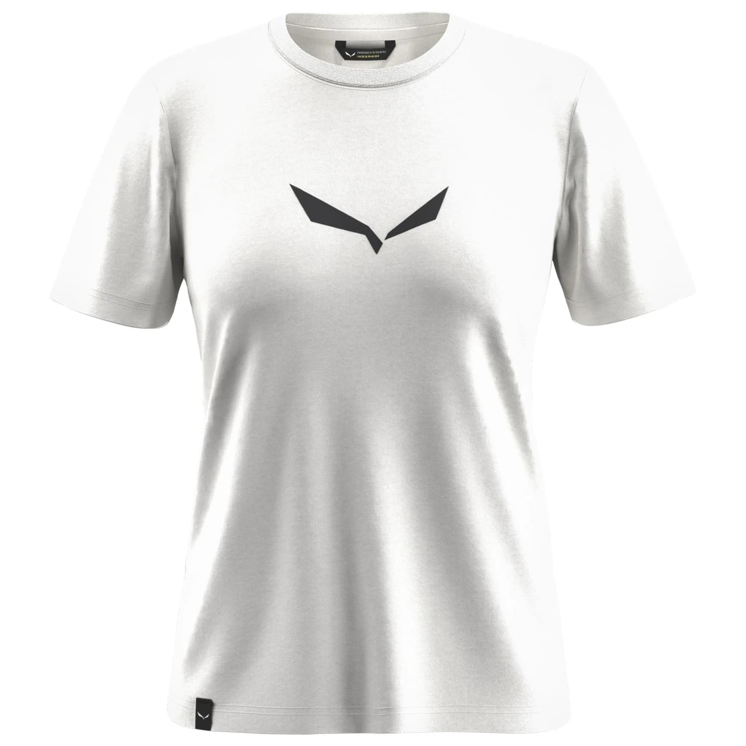 Дамска спортна тениска Salewa Women's Solid Dri-Release S/S Tee T-shirt - White New Logo