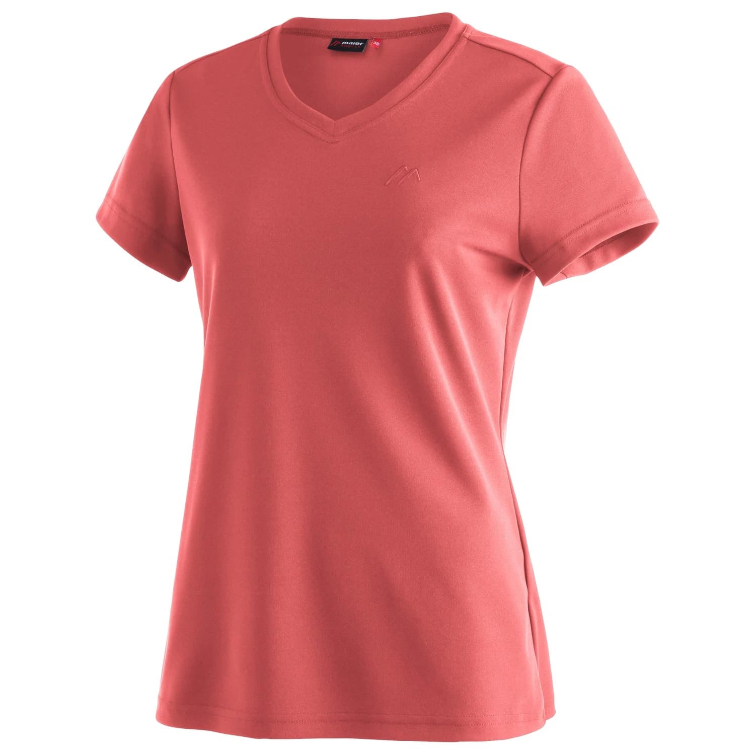 Спортна тениска Maier sports Women's Trudy Sport shirt - Red Orcher