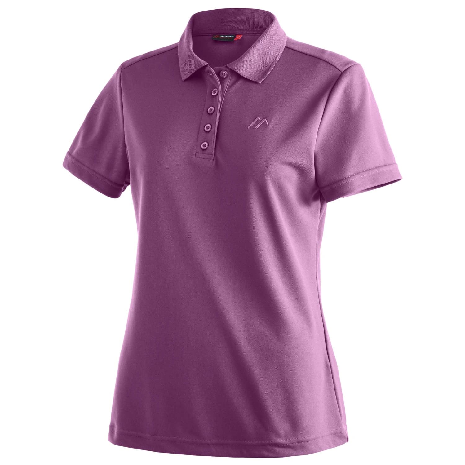 Дамска поло тениска Maier Sports Women's Ulrike Polo shirt - Bruised Boysenberry