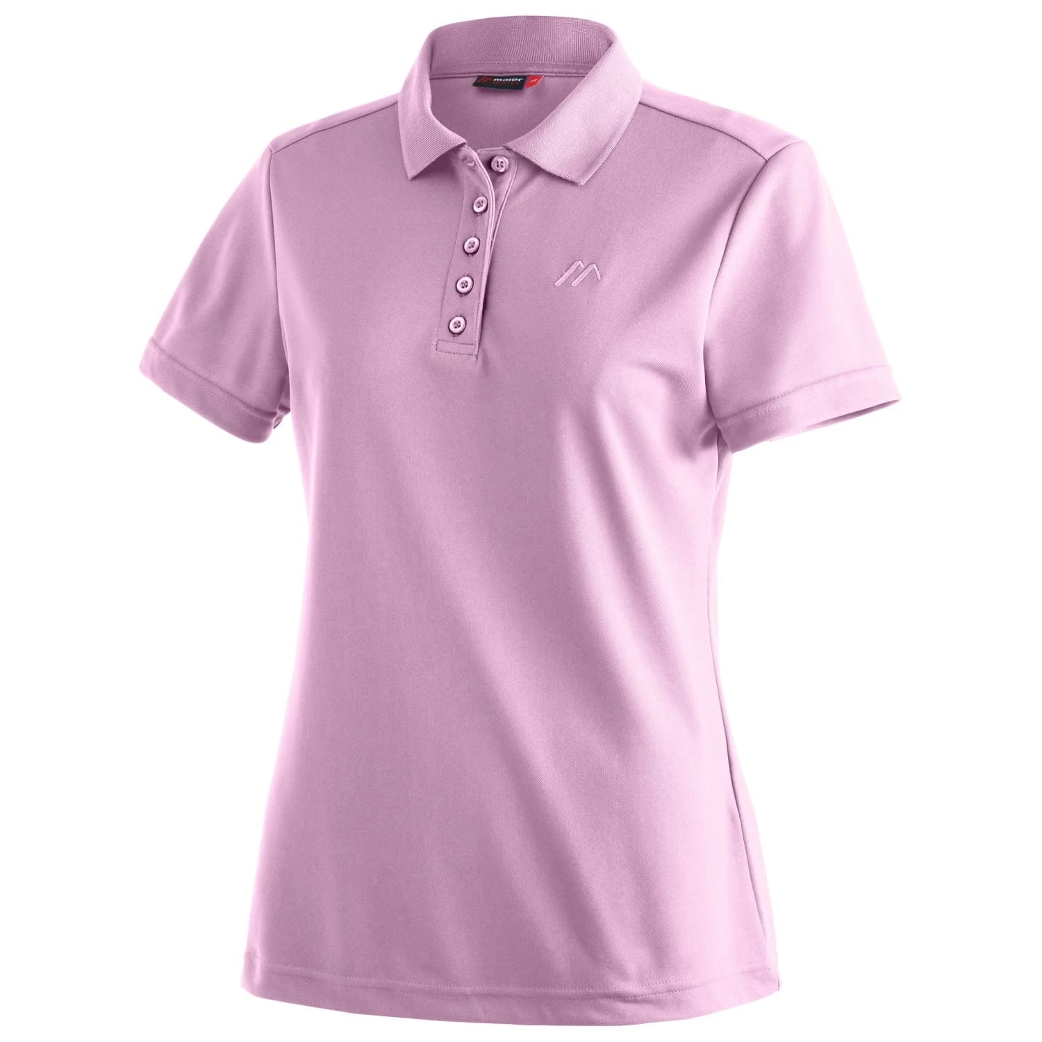 Дамска поло тениска Maier Sports Women's Ulrike Polo shirt - Glossy Lilac
