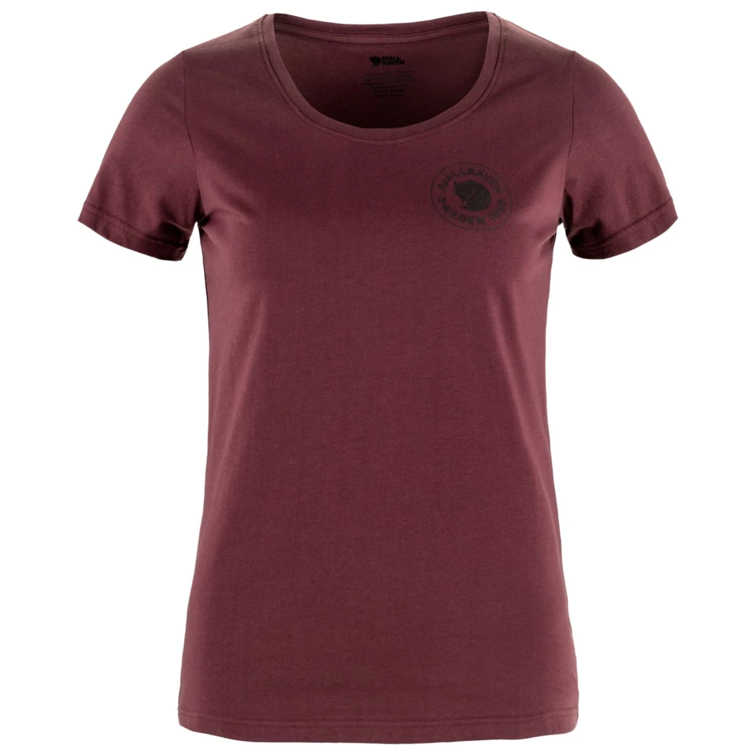 Дамска тениска Fjällräven Women's 1960 Logo T-shirt - Port