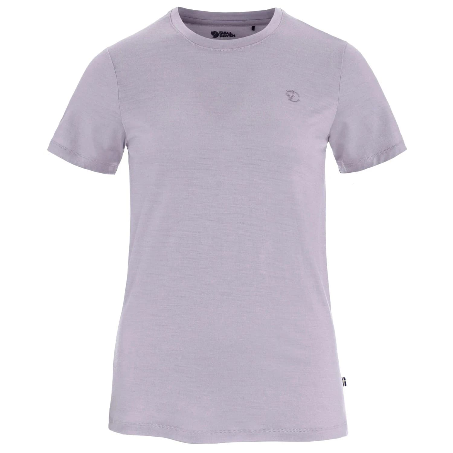 Дамска мериносова блуза Fjällräven Women's Abisko Wool S/S T-shirt - Lavender Mist