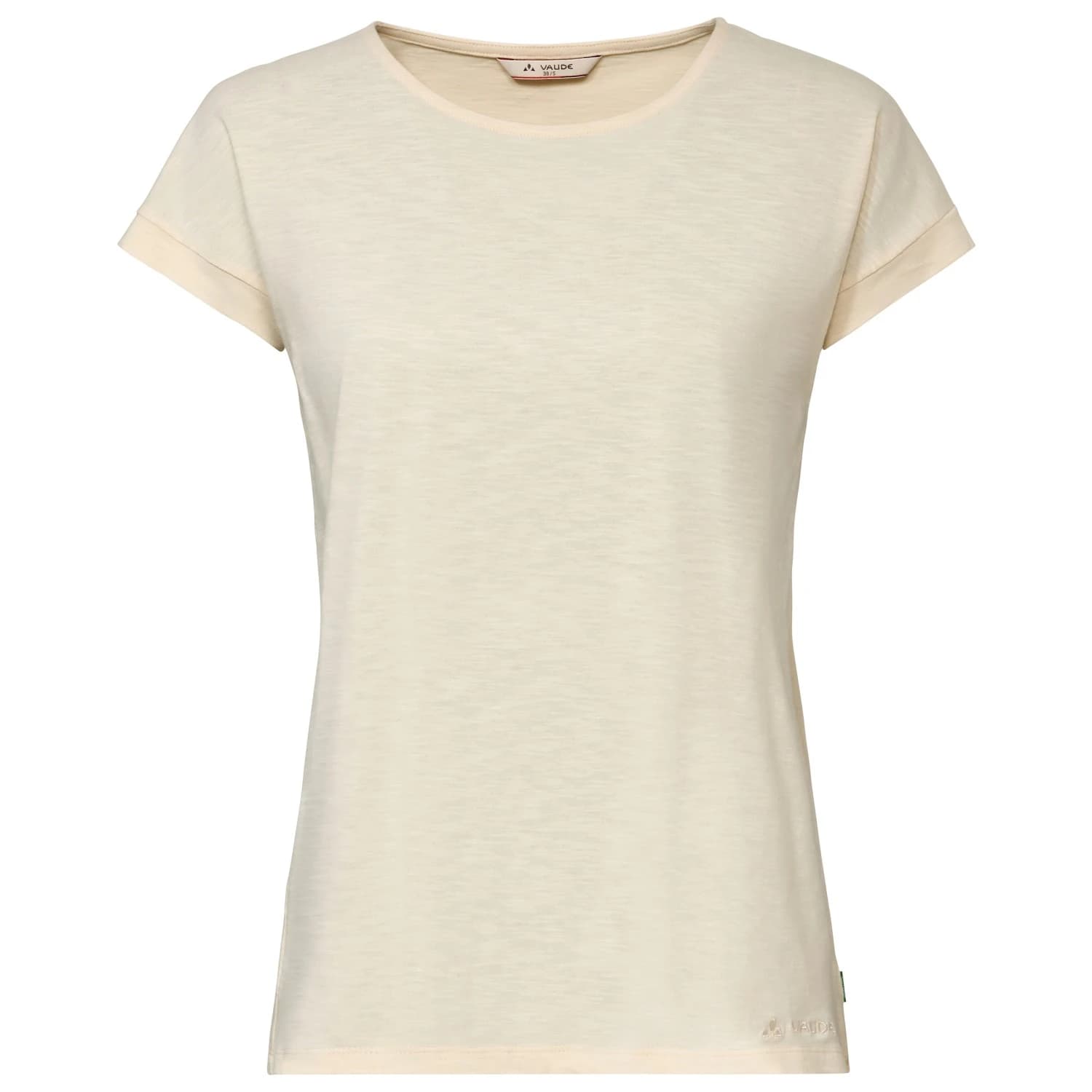 Дамска тениска Vaude Women's Moja T-Shirt IV T-shirt - Ecru