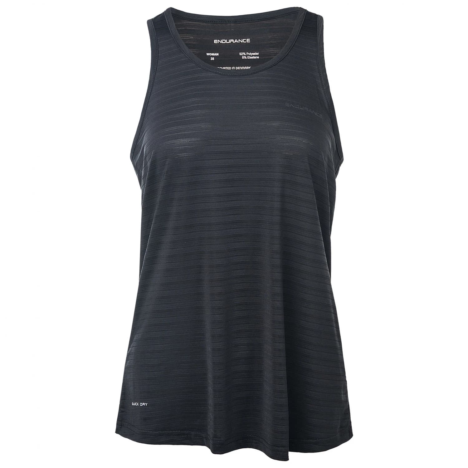 Дамски потник с широка презрамка ENDURANCE Women's Regier Loose Fit Top Tank top - Black