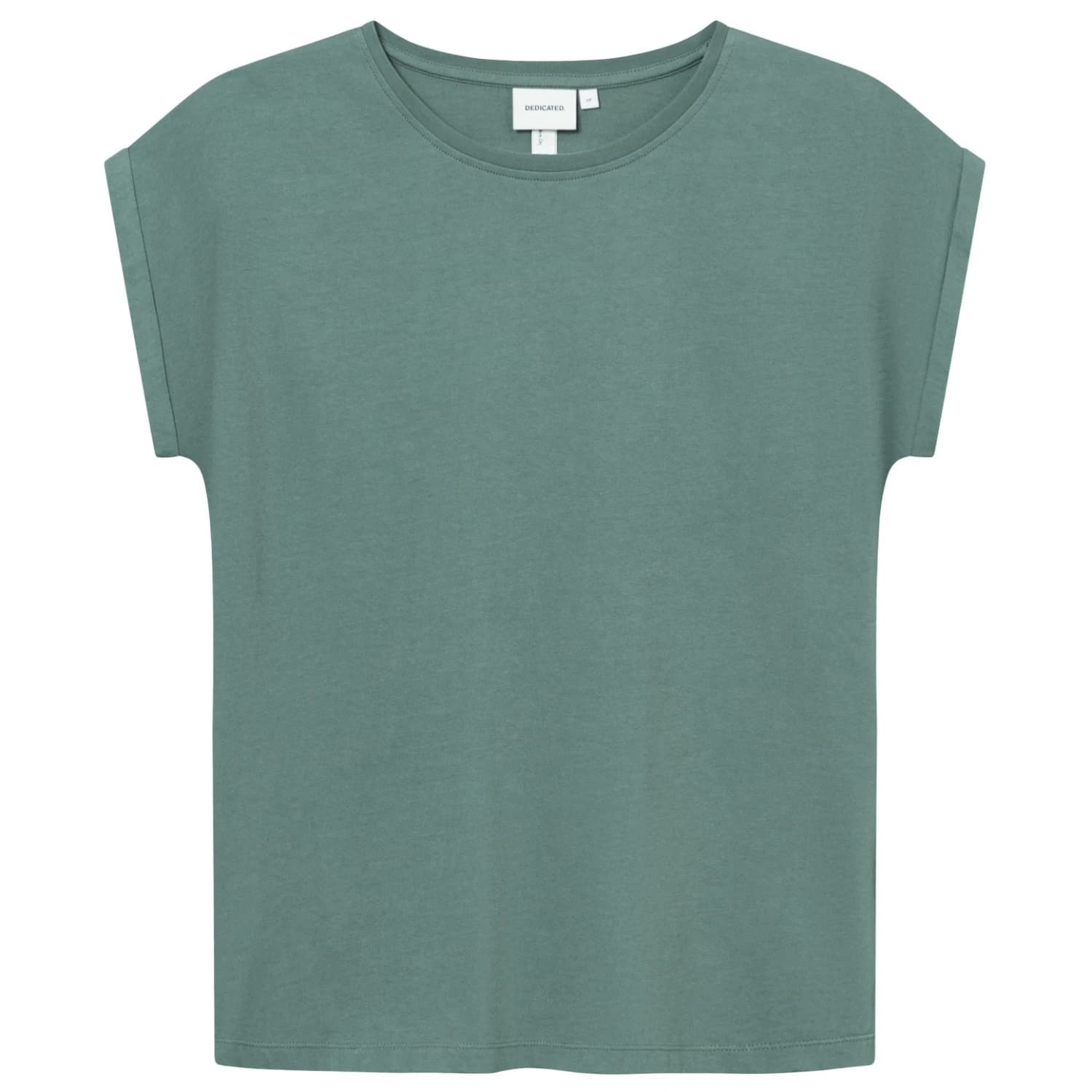Дамска тениска Dedicated Women's T-Shirt Visby Base - Dark Forest Green