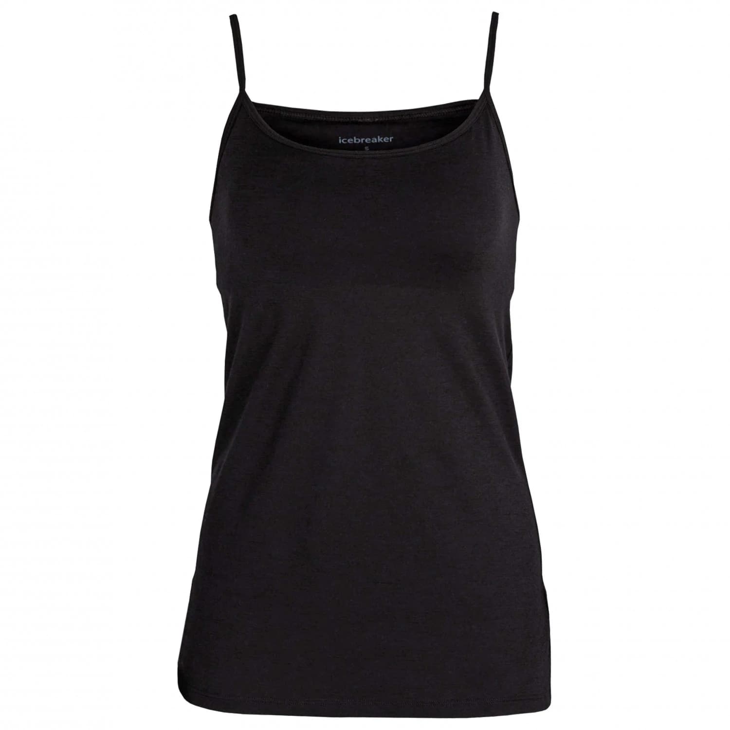 Дамско мериносово термобельо Icebreaker Women's Siren Bra Cami Merino shirt - Black