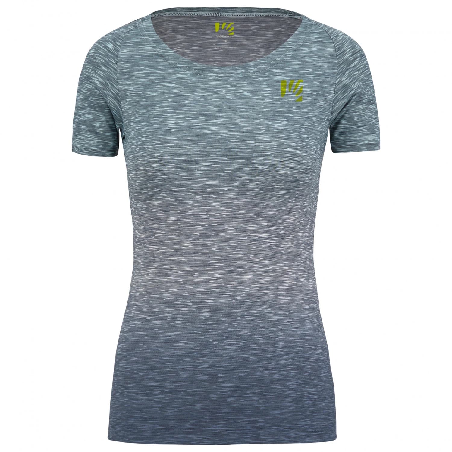 Дамска тениска Karpos Women's Prato Piazza Jersey Running shirt - Vintage Indigo / Aquamarine