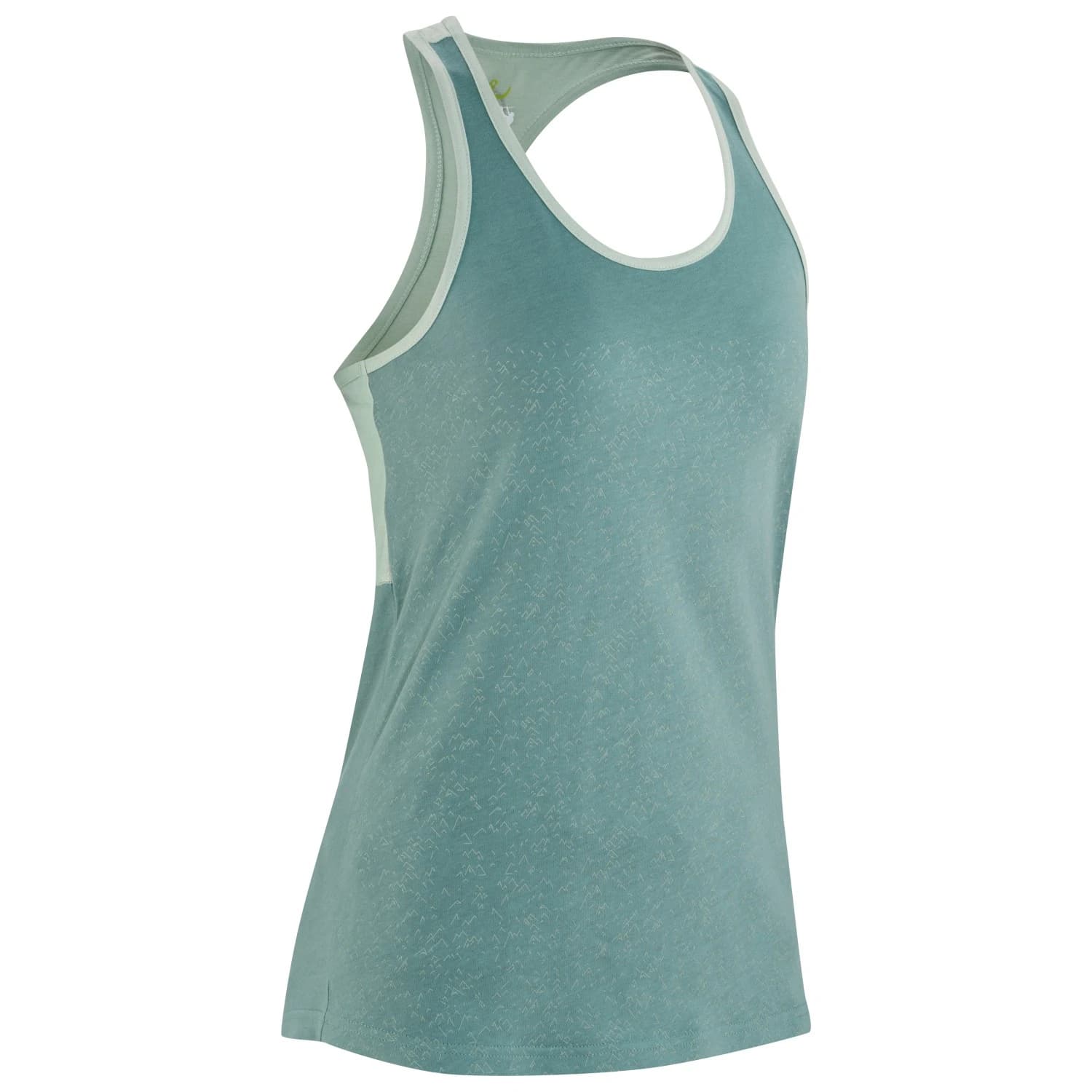 Дамски потник с широка презрамка Edelrid Women's Onsight Tank II Top - Mineral Blue