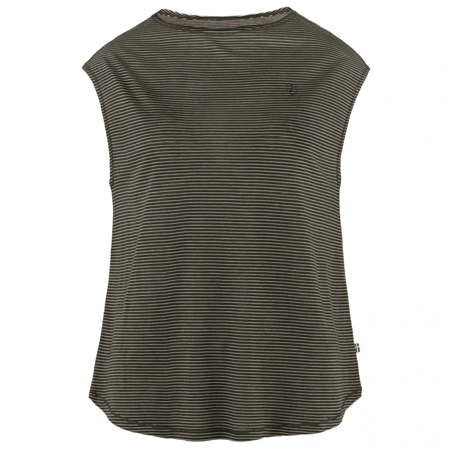 Дамска тениска Fjällräven Women's High Coast Cool T-Shirt - Dark Grey