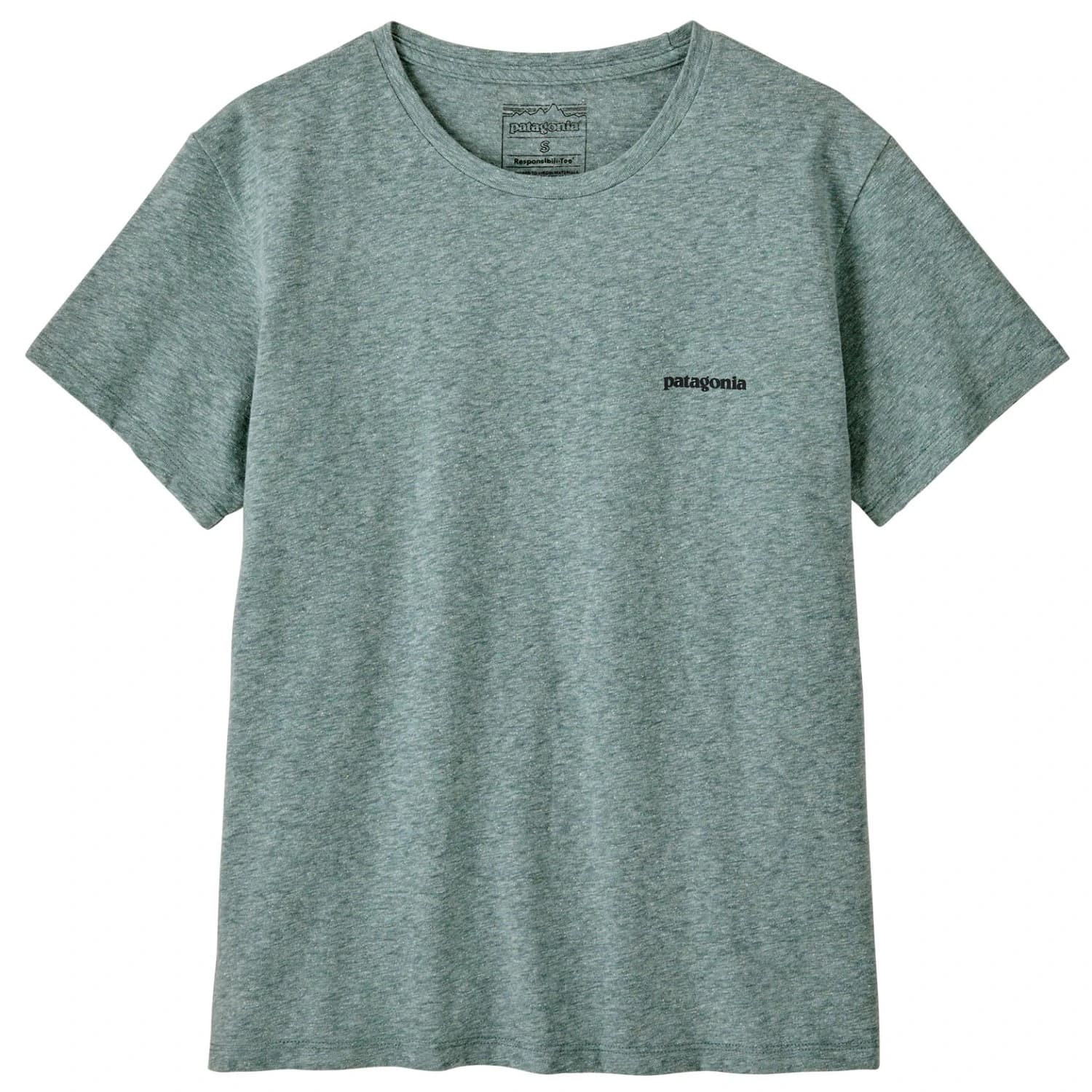 Дамска тениска Patagonia Women's P-6 Logo Responsibili-Tee T-shirt - Blue Sage