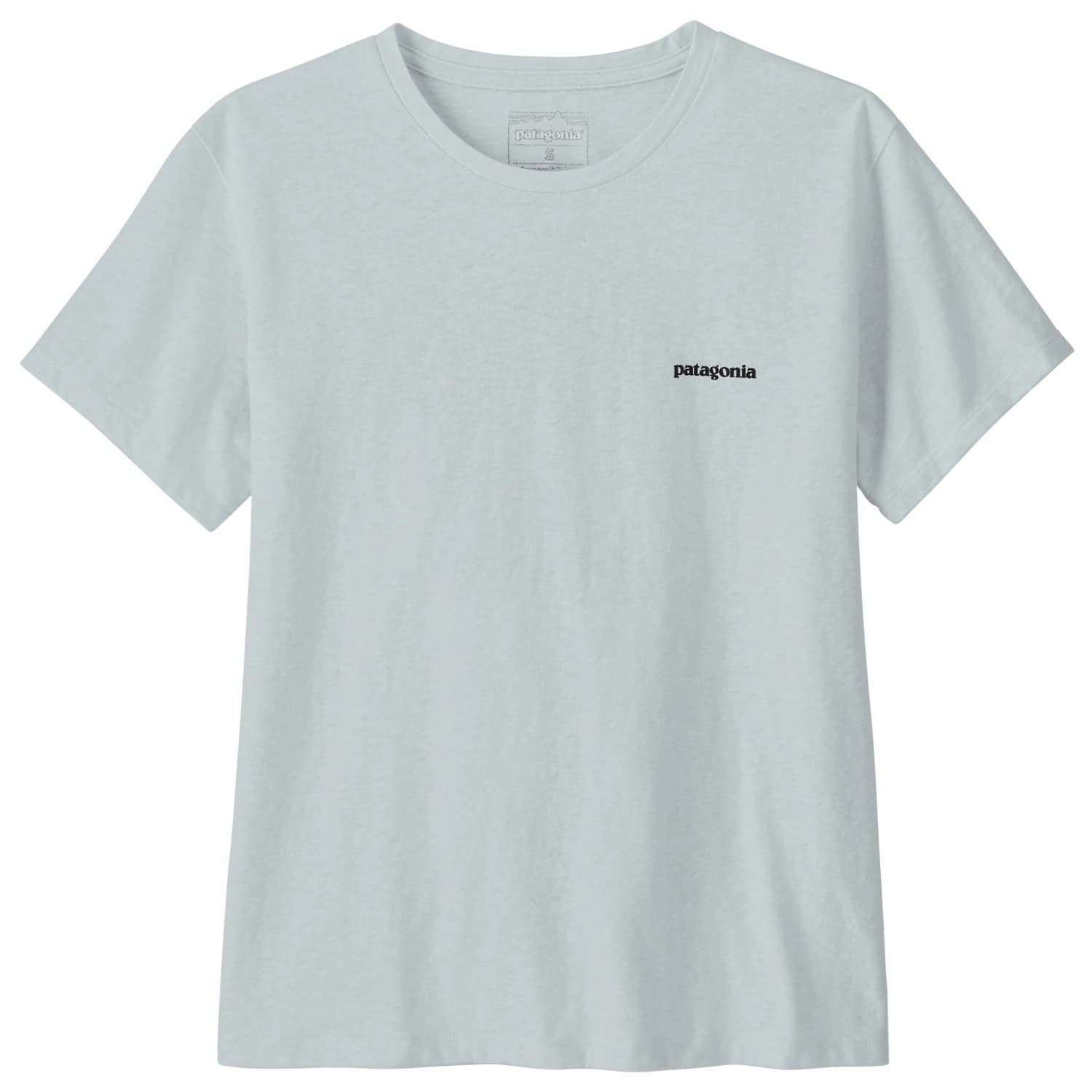 Дамска тениска Patagonia Women's P-6 Logo Responsibili-Tee T-shirt - Fiber White