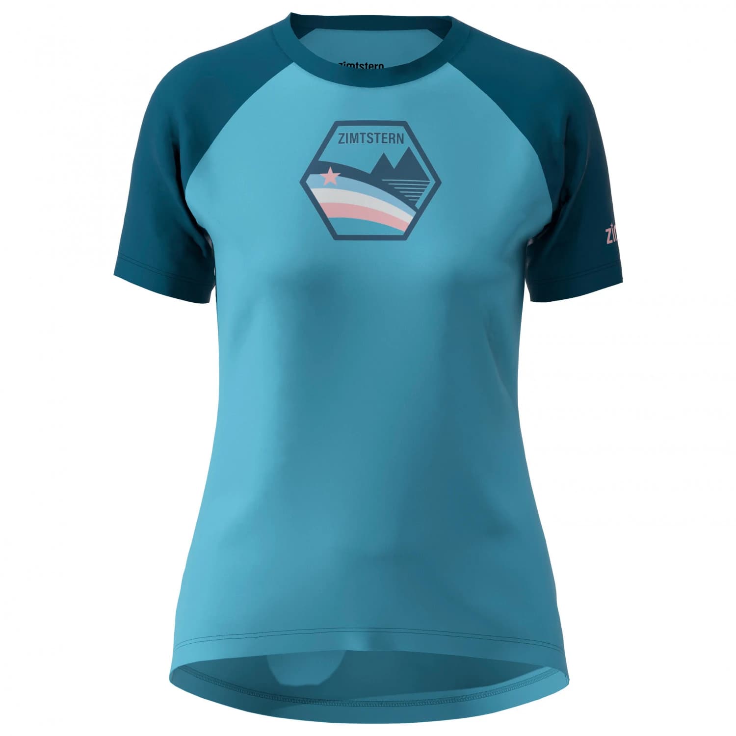 Дамска спортна тениска Zimtstern Women's Bowz Tee Sport shirt - Heritage Blue / French Navy