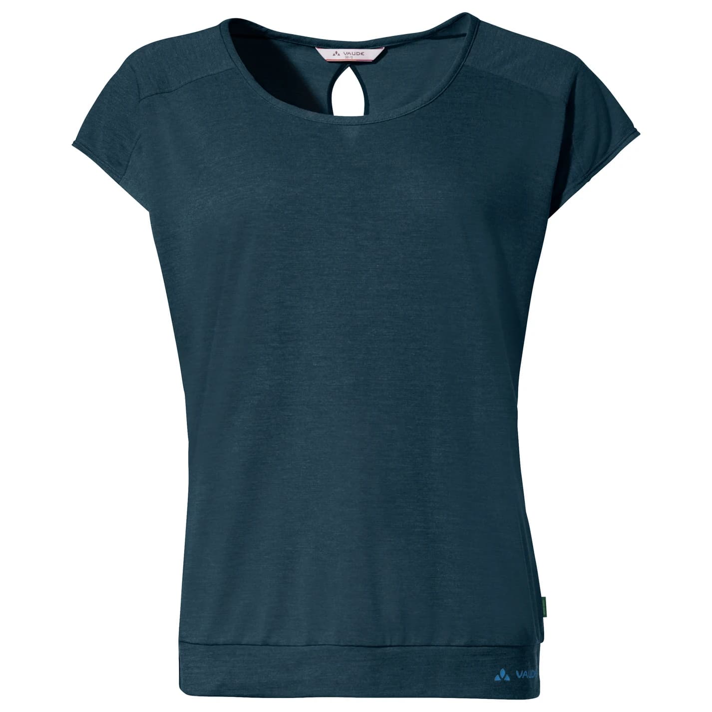 Дамска спортна тениска Vaude Women's Skomer T-Shirt III Sport shirt - Dark Sea