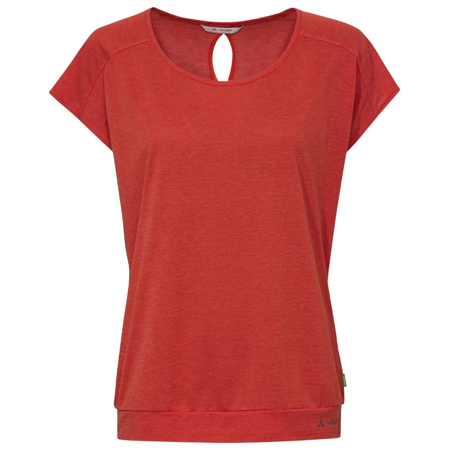 Дамска спортна тениска Vaude Women's Skomer T-Shirt III Sport shirt - Lava
