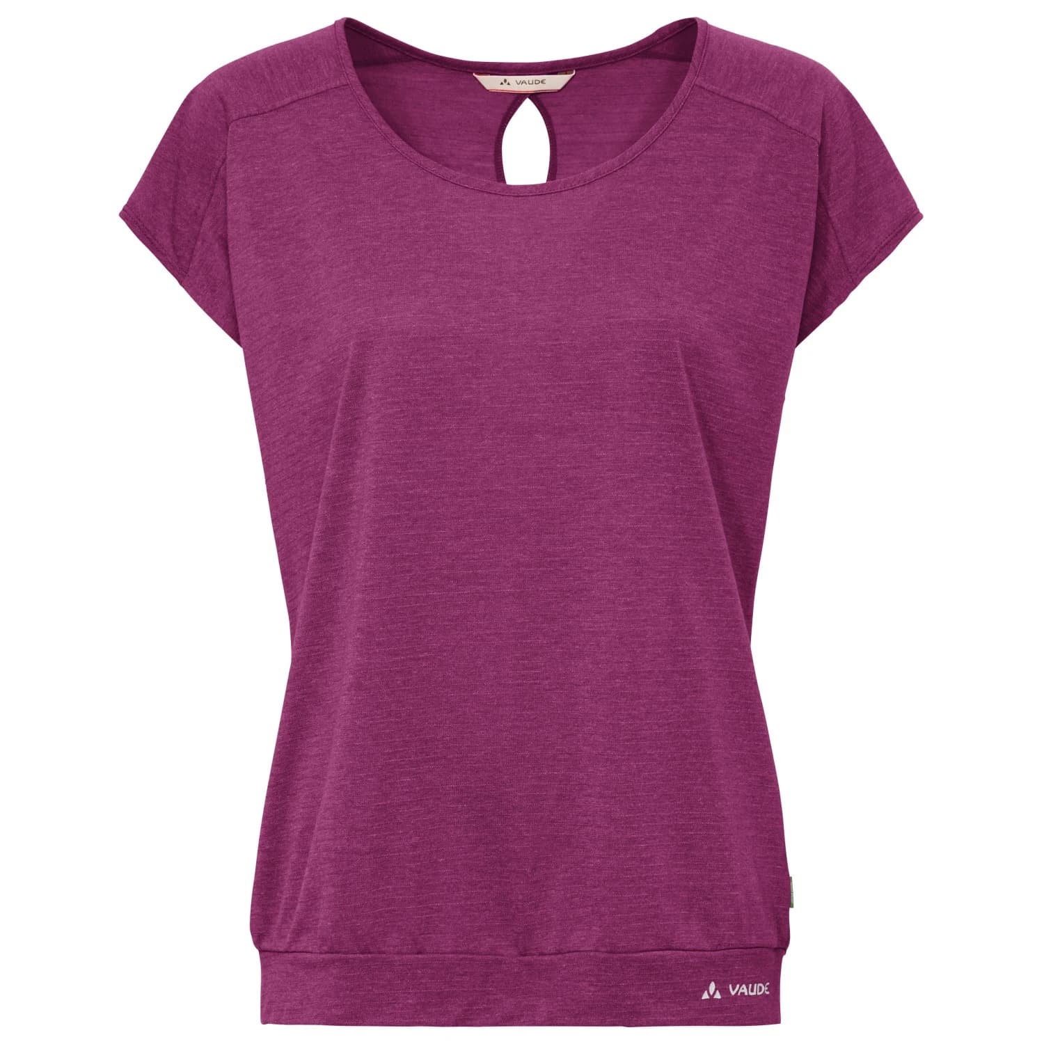 Дамска спортна тениска Vaude Women's Skomer T-Shirt III Sport shirt - Pink Orchid