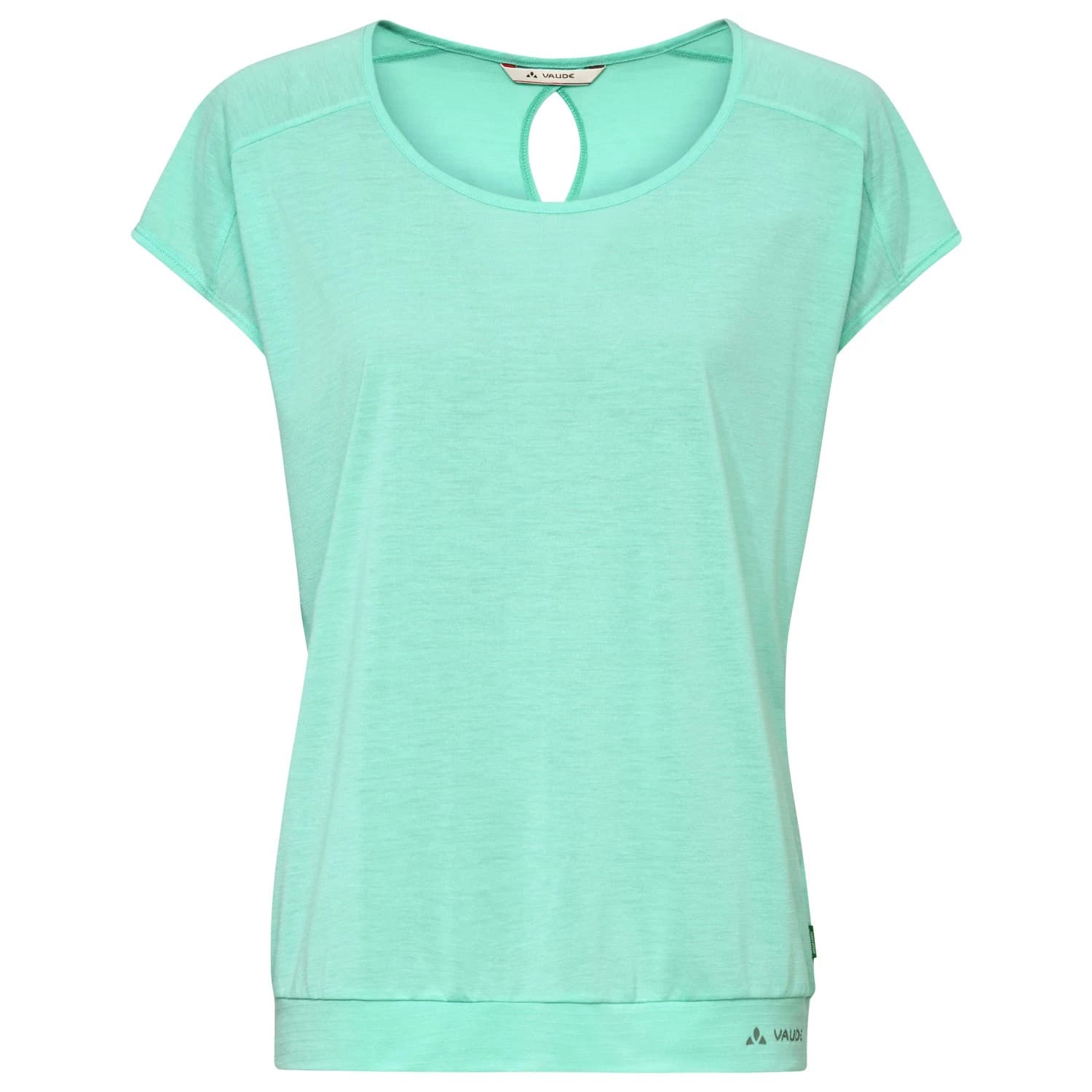 Дамска спортна тениска Vaude Women's Skomer T-Shirt III Sport shirt - Sage