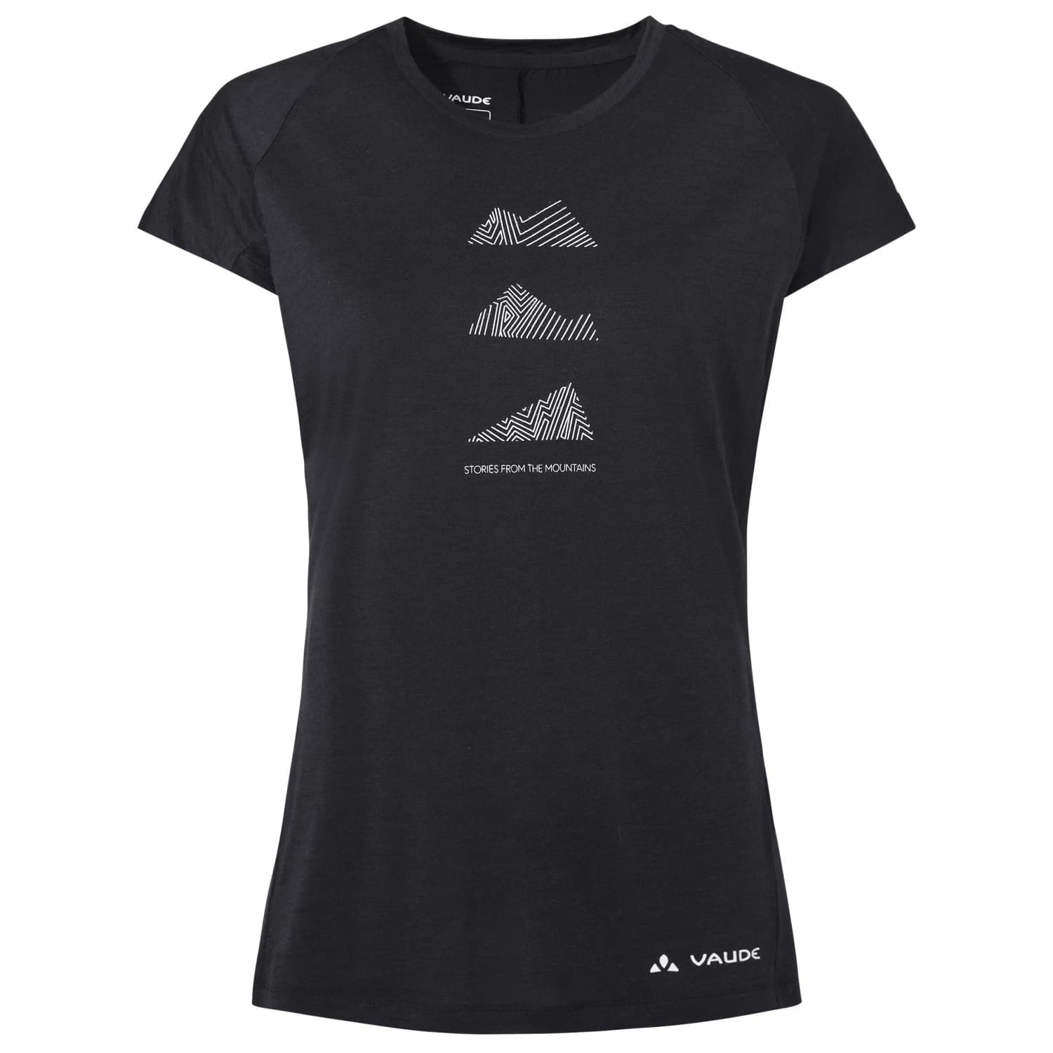 Дамска мериносова блуза Vaude Women's Tekoa Wool Merino shirt - Black