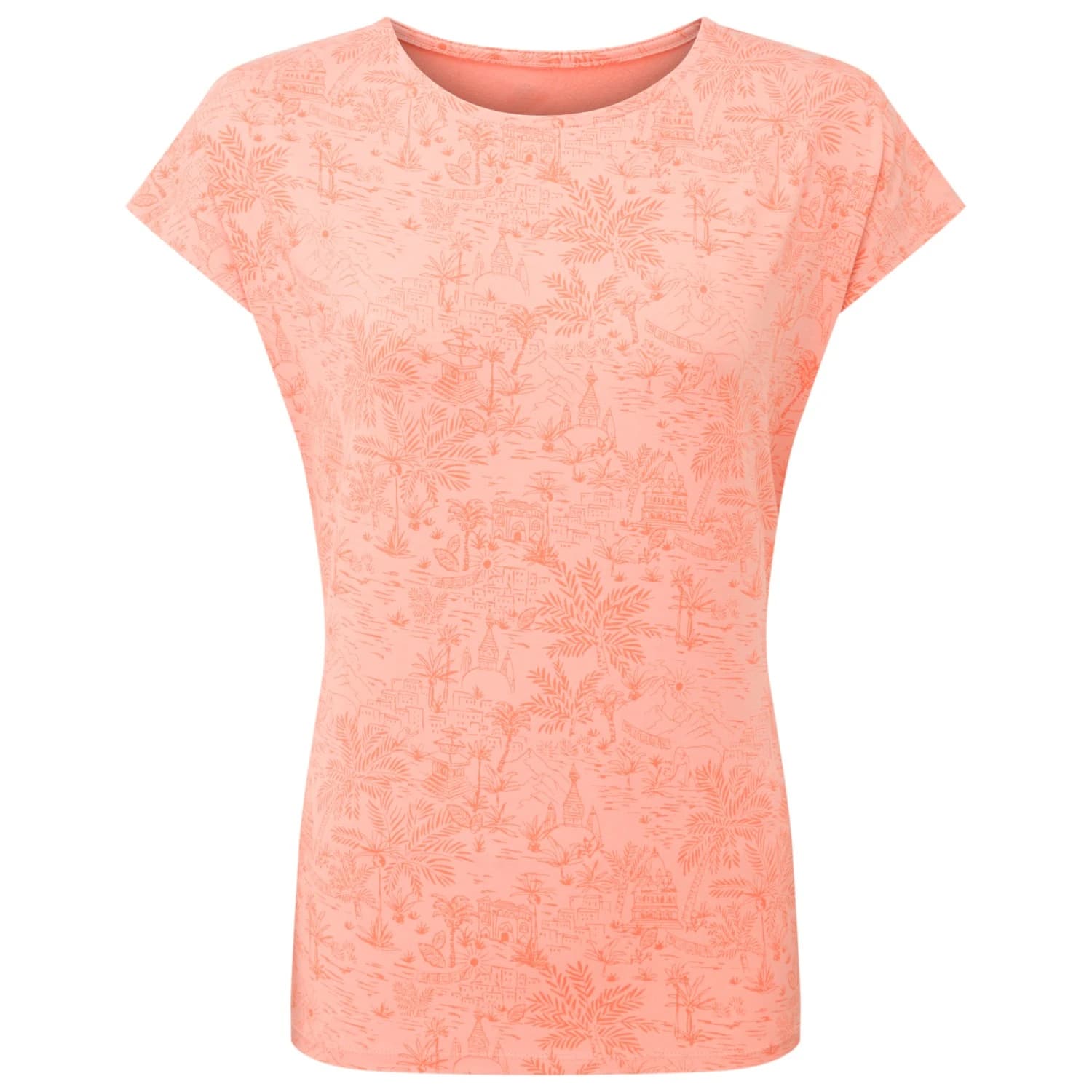 Дамска тениска Sherpa Women's Neha Tee T-shirt - Rose Gold Toile