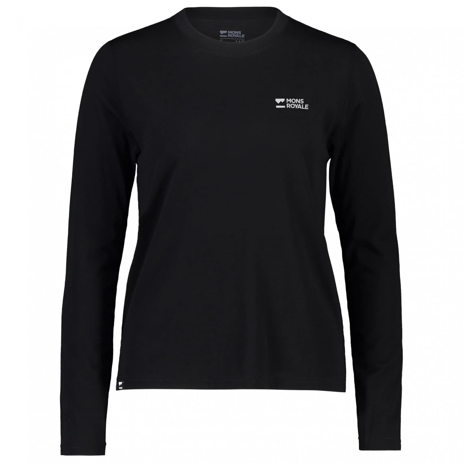 Мериносова блуза Mons Royale Women's Icon Relaxed L/S Merino shirt - Black