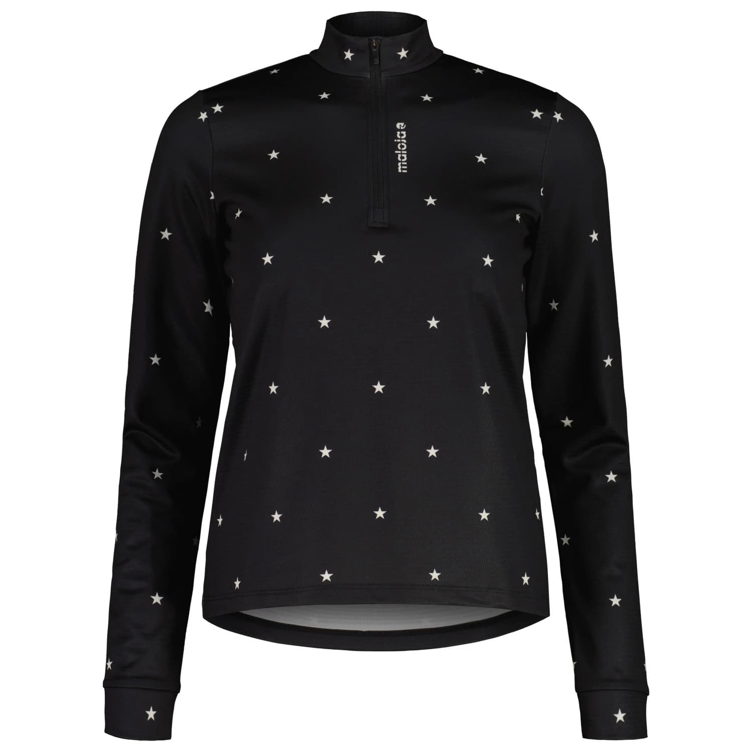 Дамска спортна тениска Maloja Women's SawangM. Shirt Sport shirt - Deep Black Stars