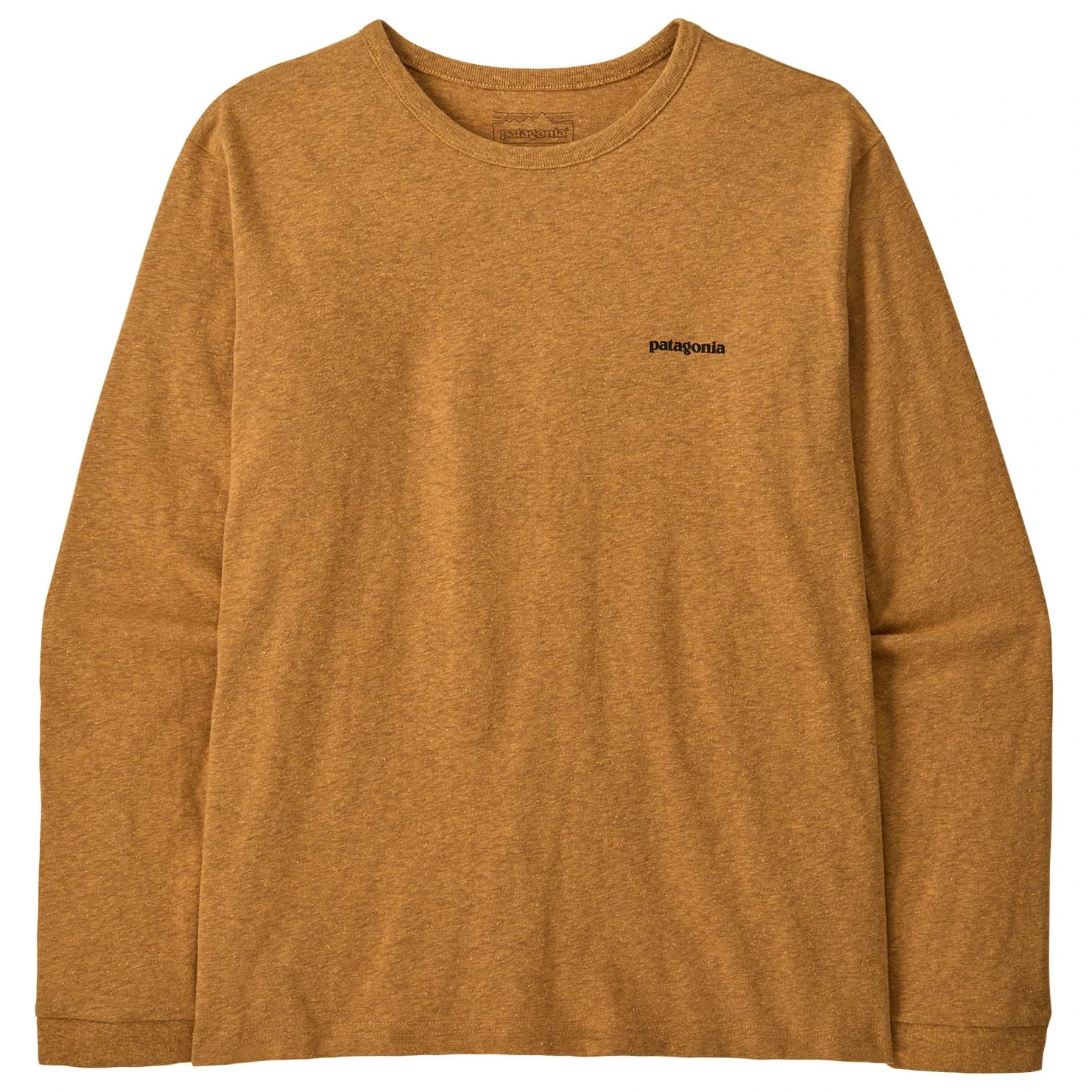 Дамска блуза с дълъг ръкав Patagonia Women's L/S P-6 Logo Responsibili-Tee Longsleeve - Dried Mango