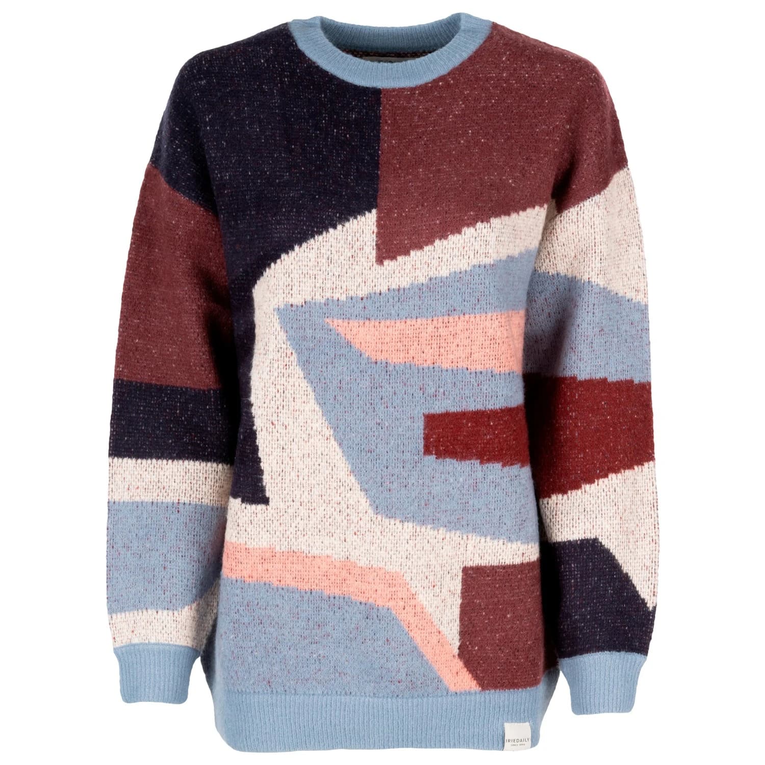 Пуловер Iriedaily Women's Fady Knit Jumper - Navy / Red