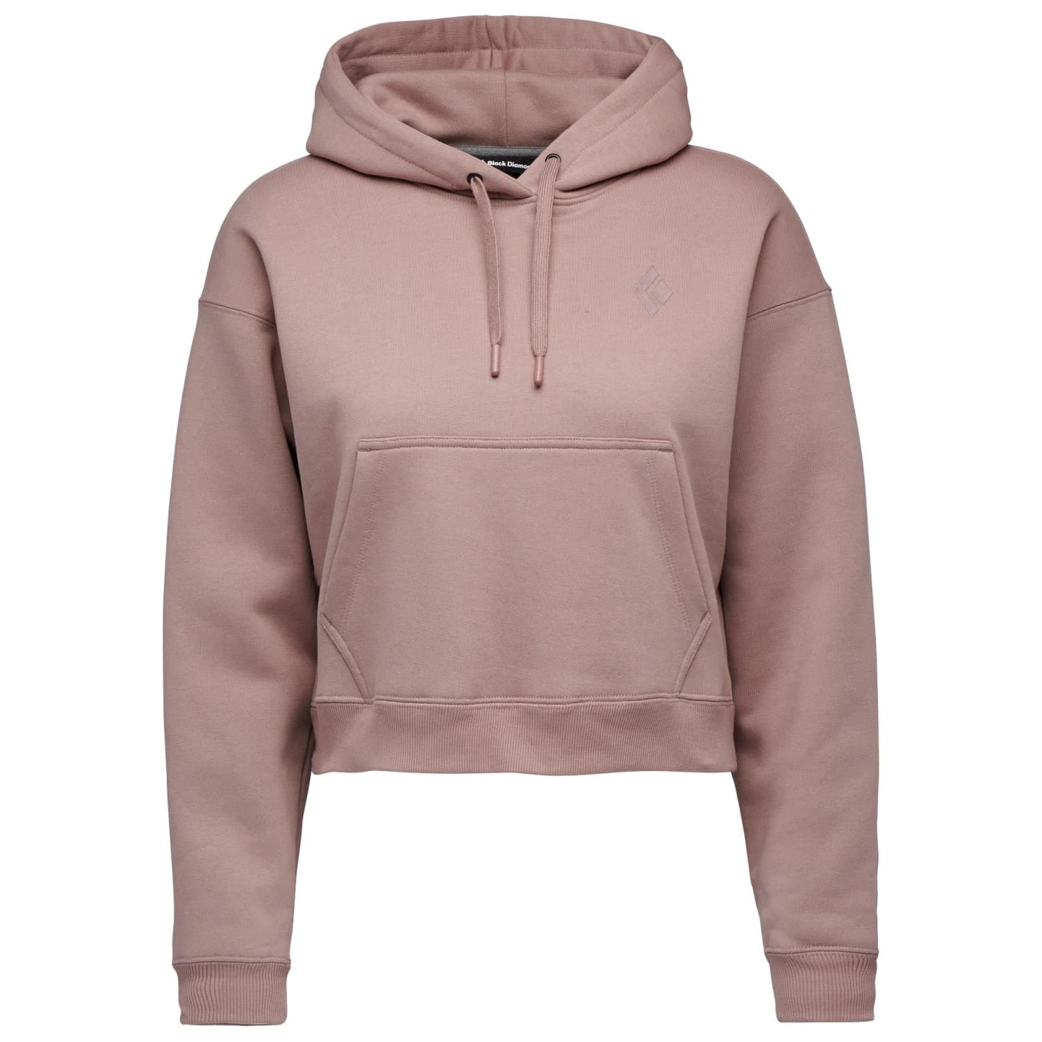 Дамски суичър Black diamond Women's Crop Pullover Hoody Hoodie - Pale Mauve
