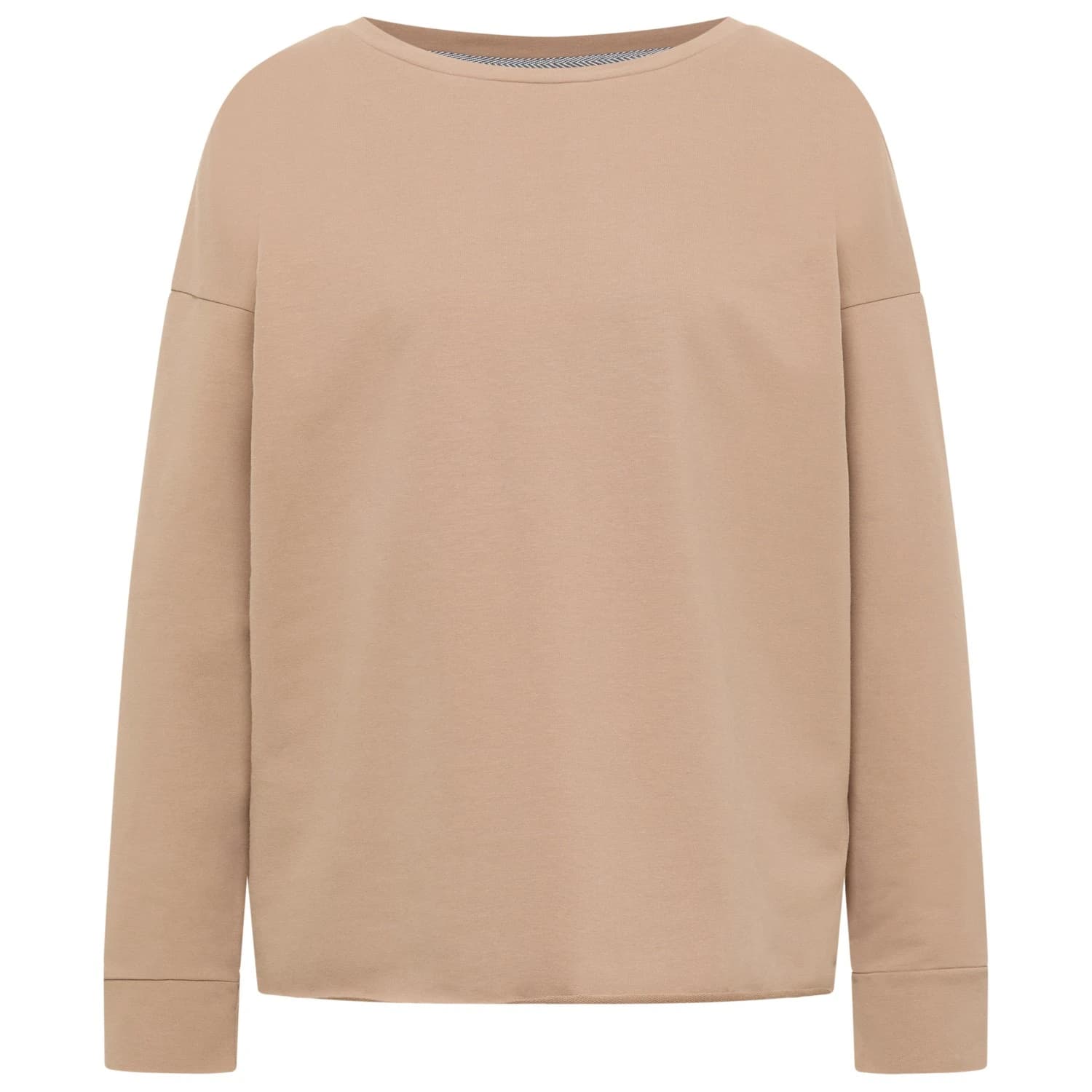 Дамски пуловер ELBSAND Women's Riane Sweatshirt Jumper - Nougat