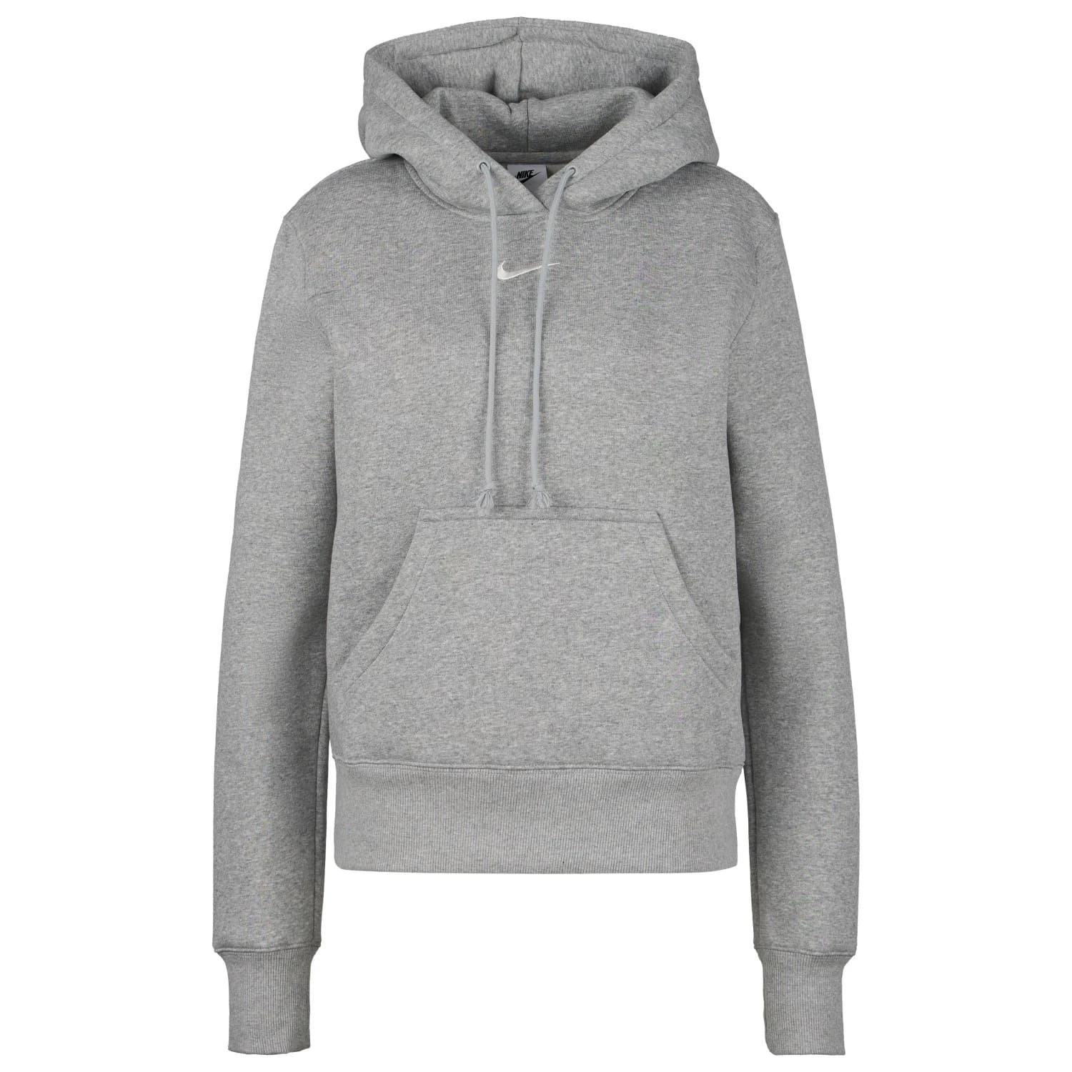 Дамски суичър Nike Women's Sportswear Phoenix Fleece HDY Hoodie - Dark Grey Heather / Sail