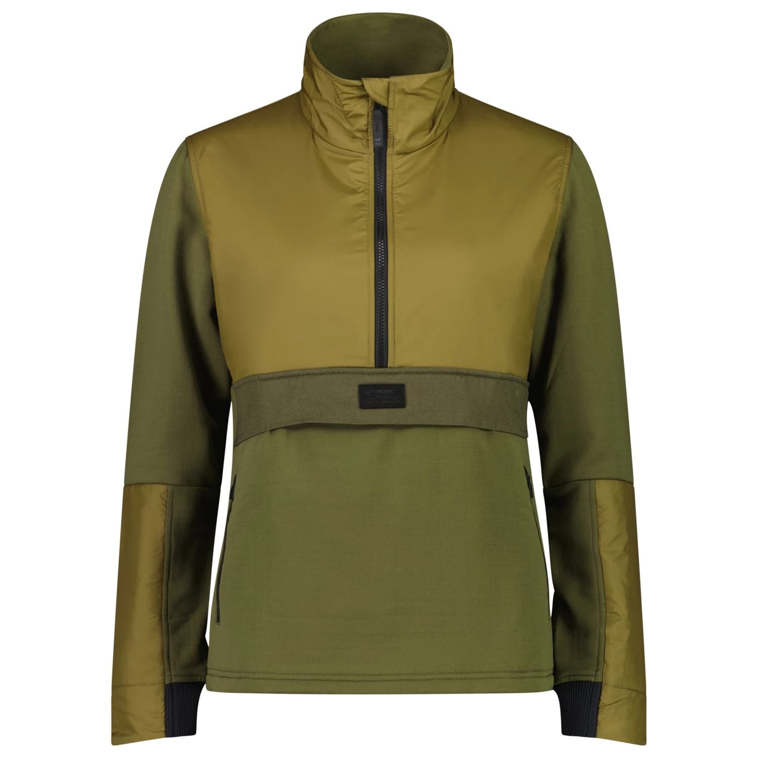 Дамски пуловер Mons royale Women's Decade Mid Pullover Fleece jumper - Forest Floor