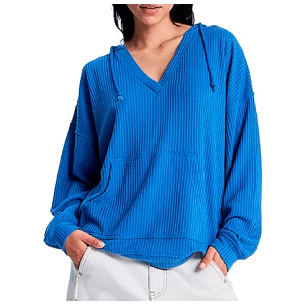 Дамски суичър Roxy Women's Ocean Drive Hoodie - Dutch Blue