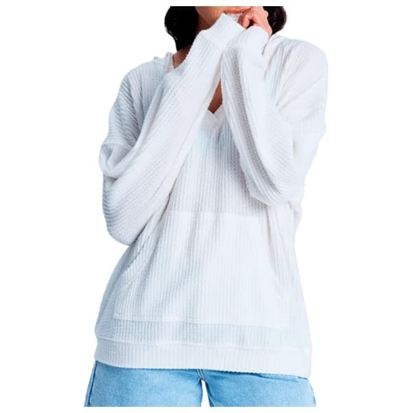 Дамски суичър Roxy Women's Ocean Drive Hoodie - Egret