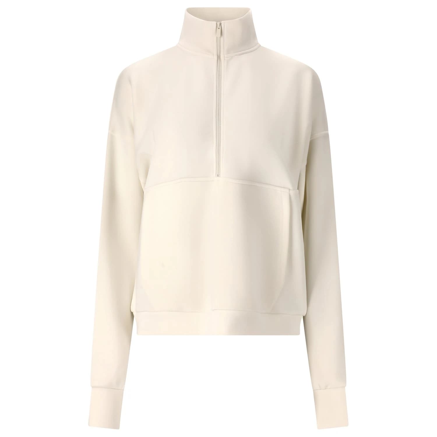Дамски пуловер ATHLECIA Women's Jillnana Half Zip Jumper - Vaporous Gray