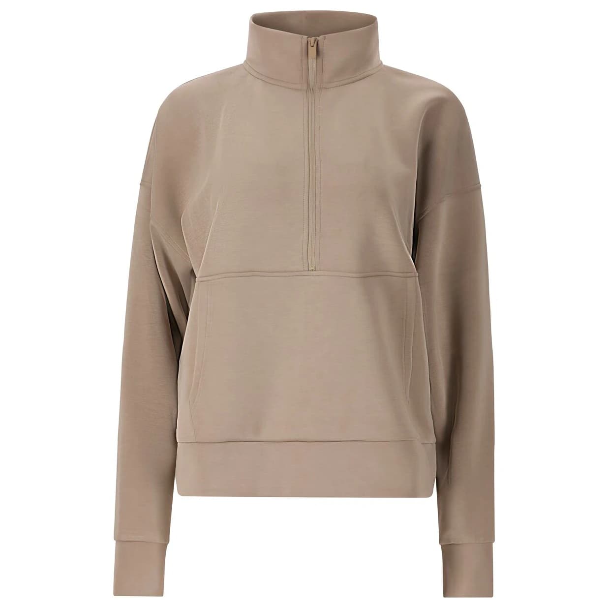 Дамски пуловер ATHLECIA Women's Jillnana Half Zip Jumper - Laurel Oak