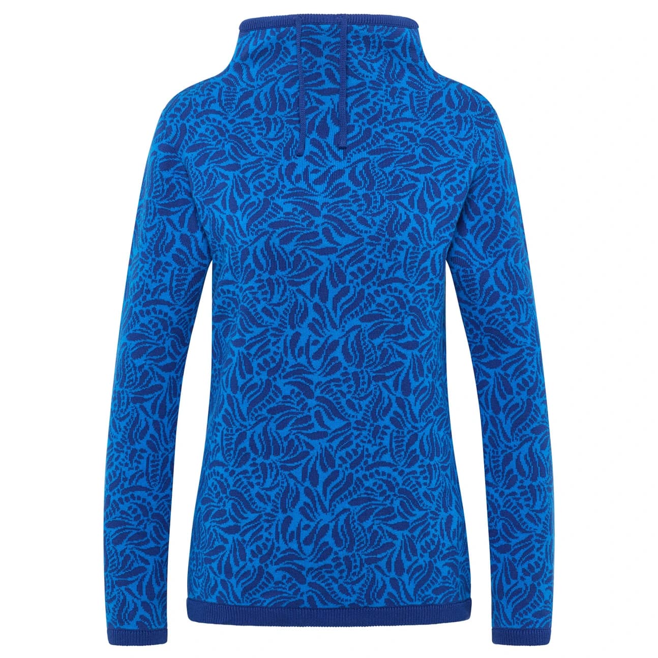 Дамски пуловер Tranquillo Women's Jaquard-Pullover Jumper - Blue Paisley