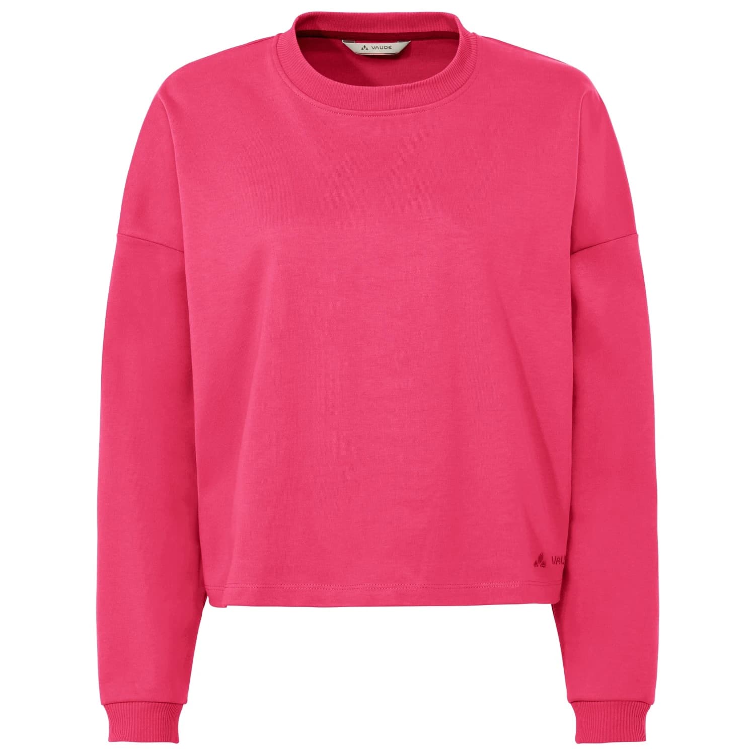 Дамски пуловер Vaude Women's Najun L/S Shirt Jumper - Hibiscus Pink