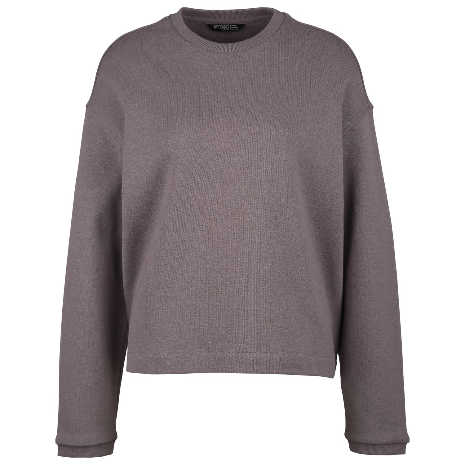 Дамски пуловер Stoic Women's MMXX. Kumla Loose Fit Crew Neck Jumper - Dark Purple