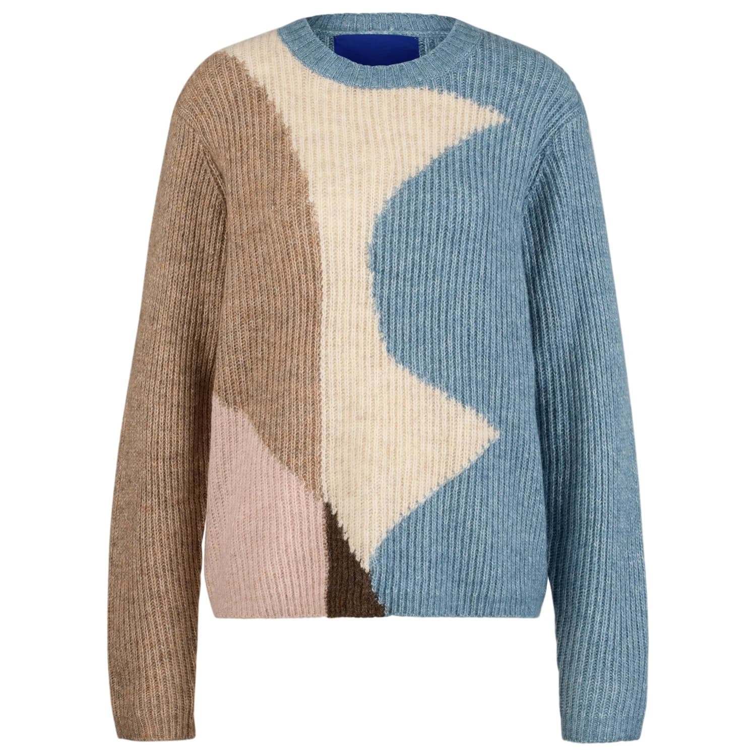 Дамски пуловер Selfhood Women's Knit Sweater Jumper - Beige