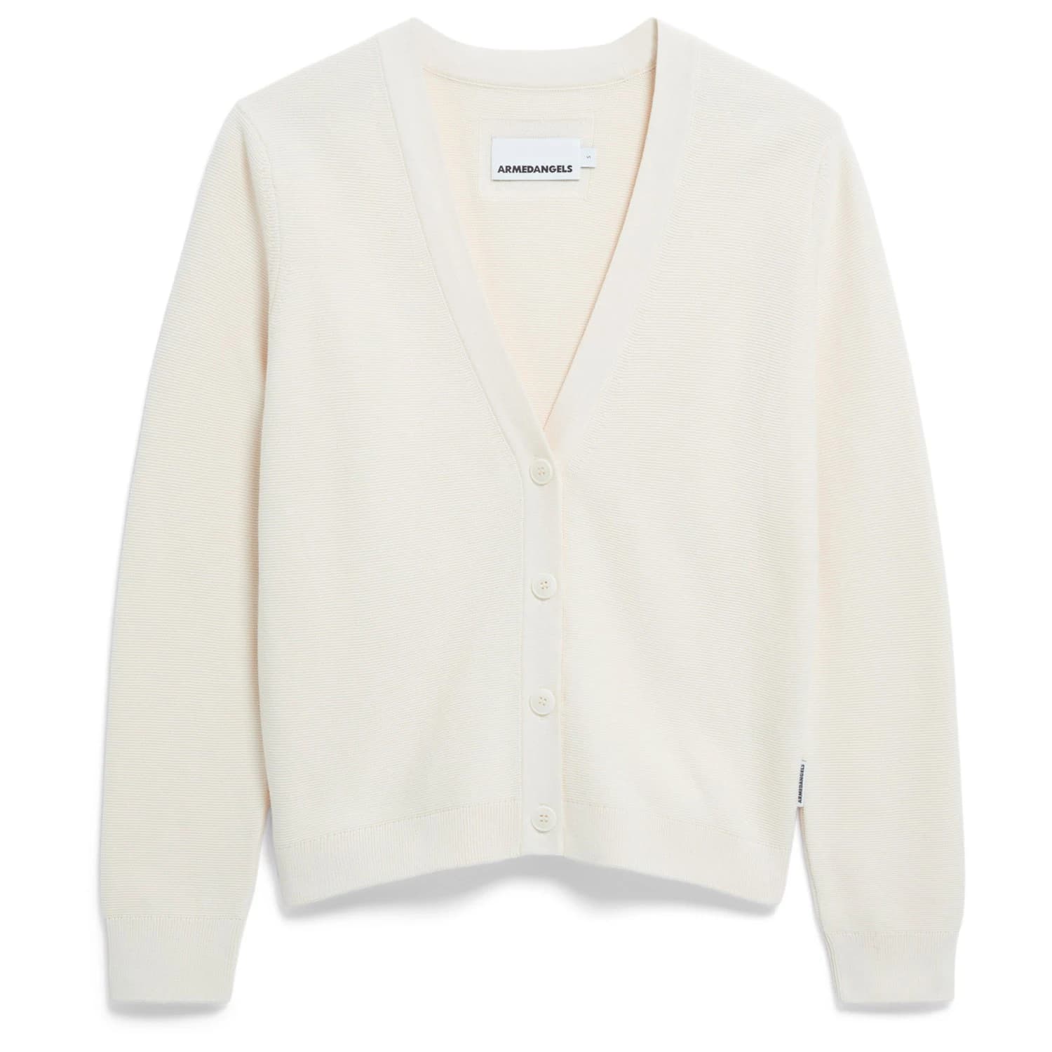 Дамски пуловер ARMEDANGELS Women's Menaal Links Links Jumper - Oatmilk