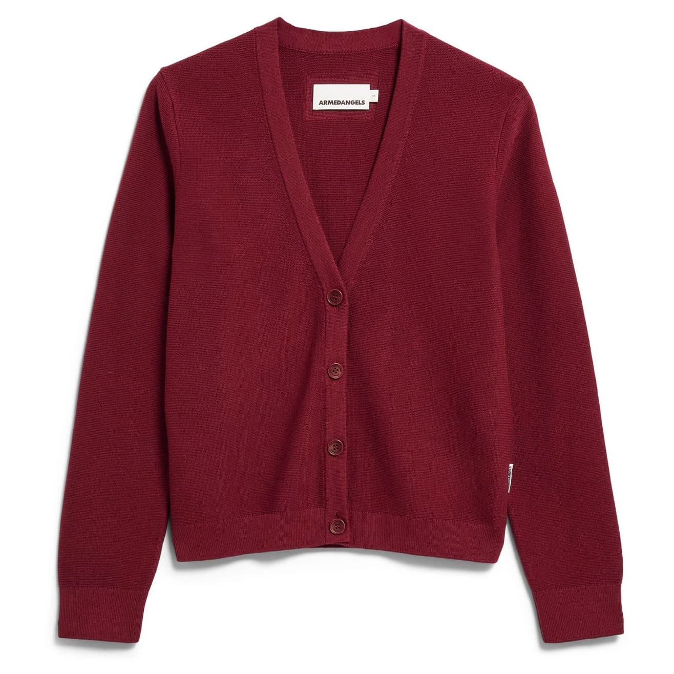 Дамски пуловер ARMEDANGELS Women's Menaal Links Links Jumper - Velvet Red