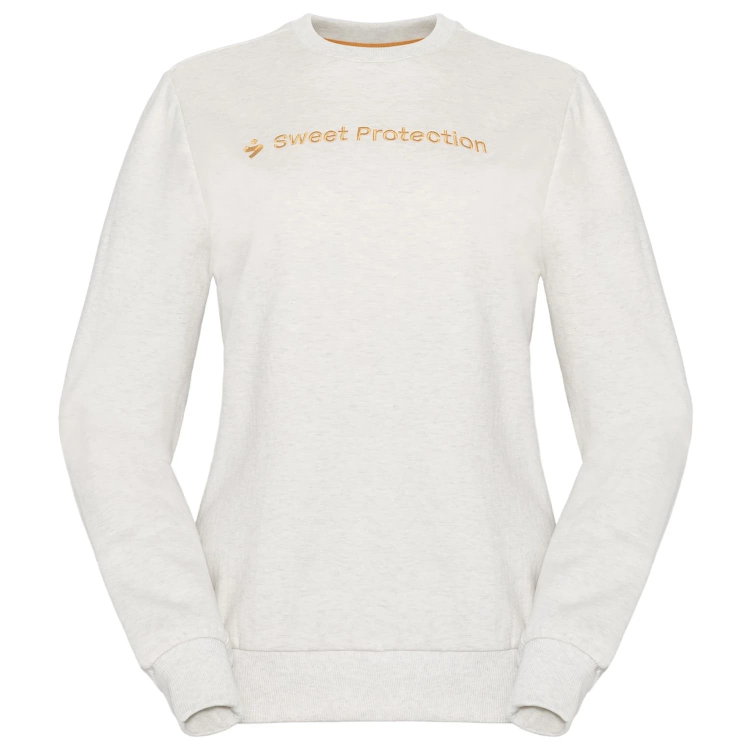 Дамски пуловер Sweet Protection Women's Logo Crew Jumper - Light Grey